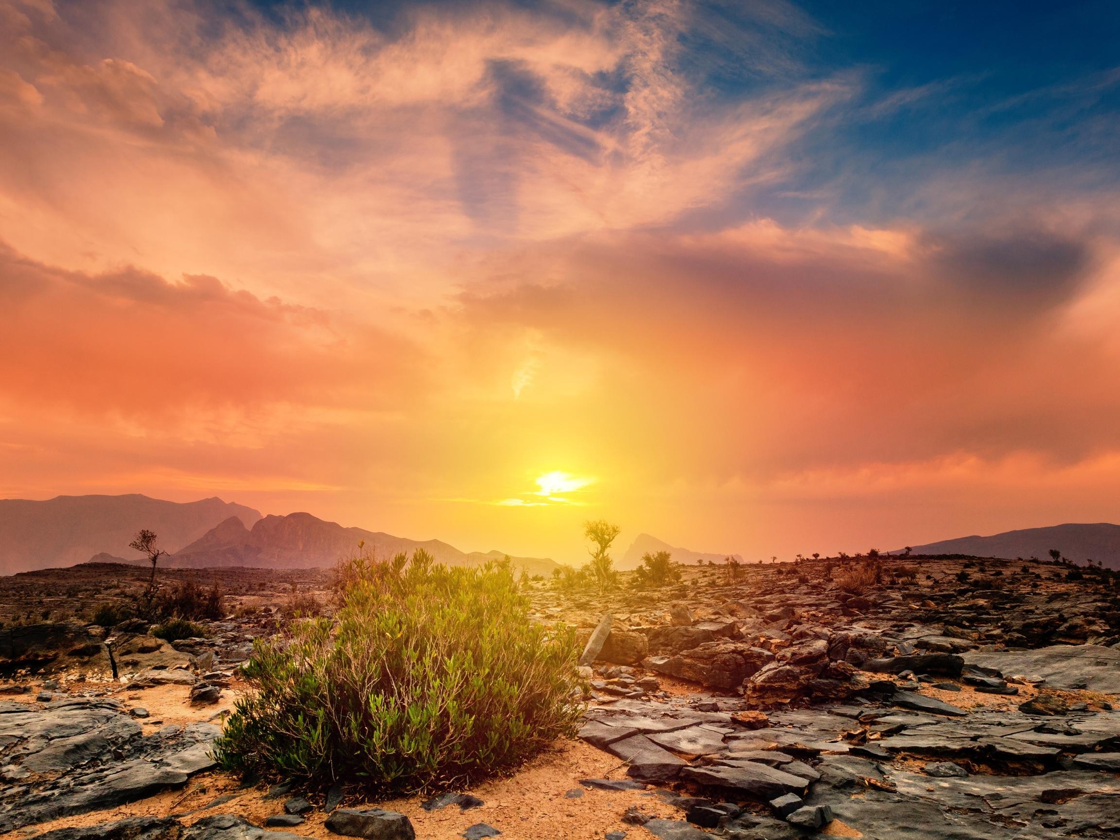 From Jebel Shams: Grand Canyon of Oman Jebel Shams