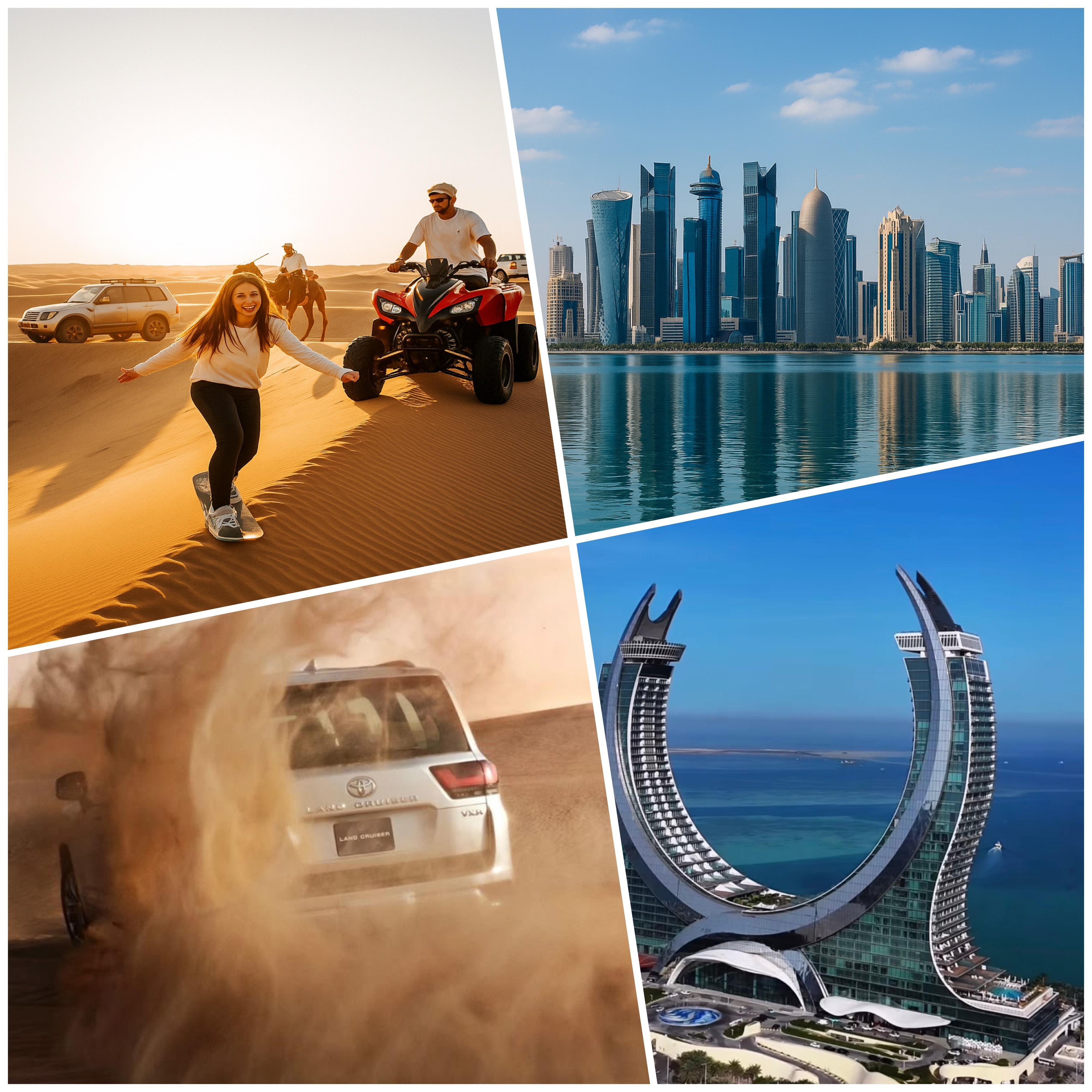 Doha: Private Combo City Tour with Desert Safari 3
