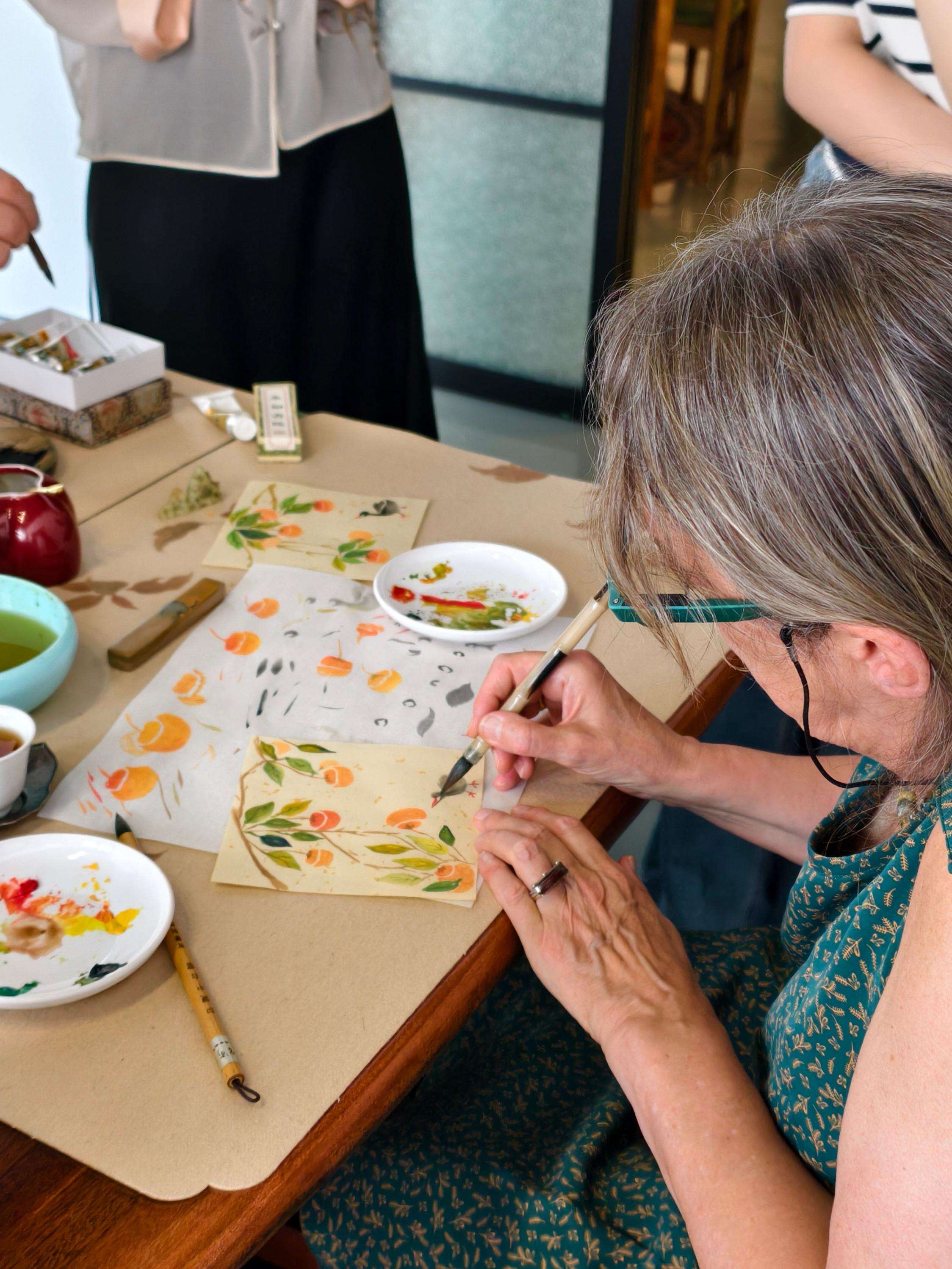 798 Art District, Chinese Painting & Night Lamp Workshop 2