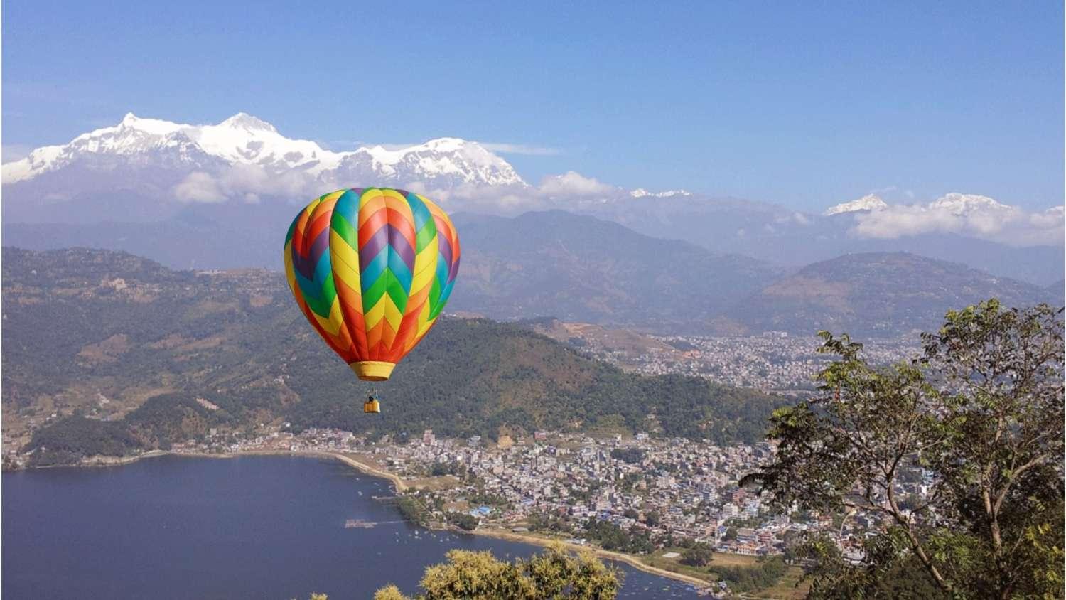Pokhara: Hot Air Balloon Ride with Annapurna Views 2