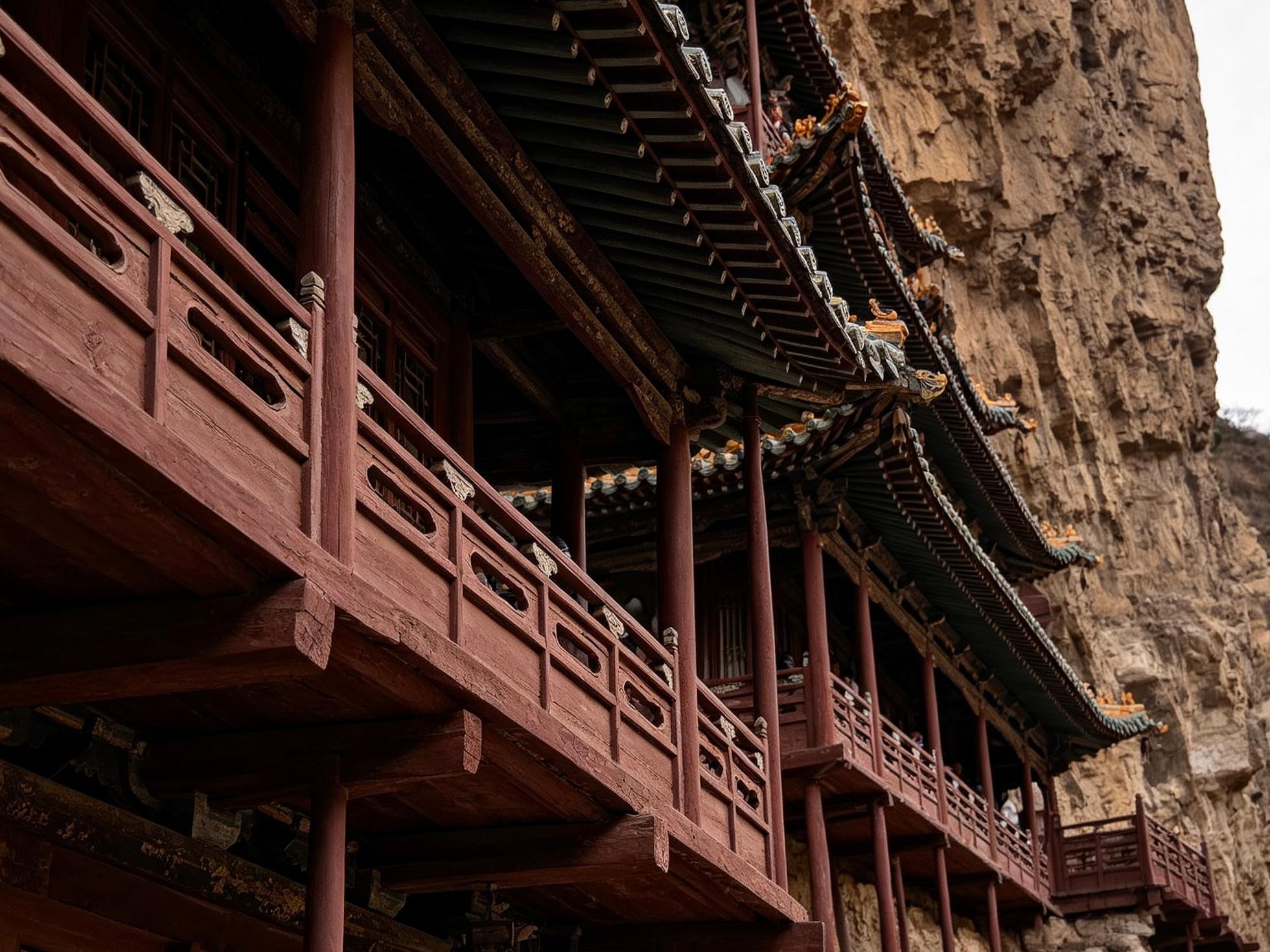 From Beijing: Datong Hanging Temple & Yungang Grottoes Tour 3