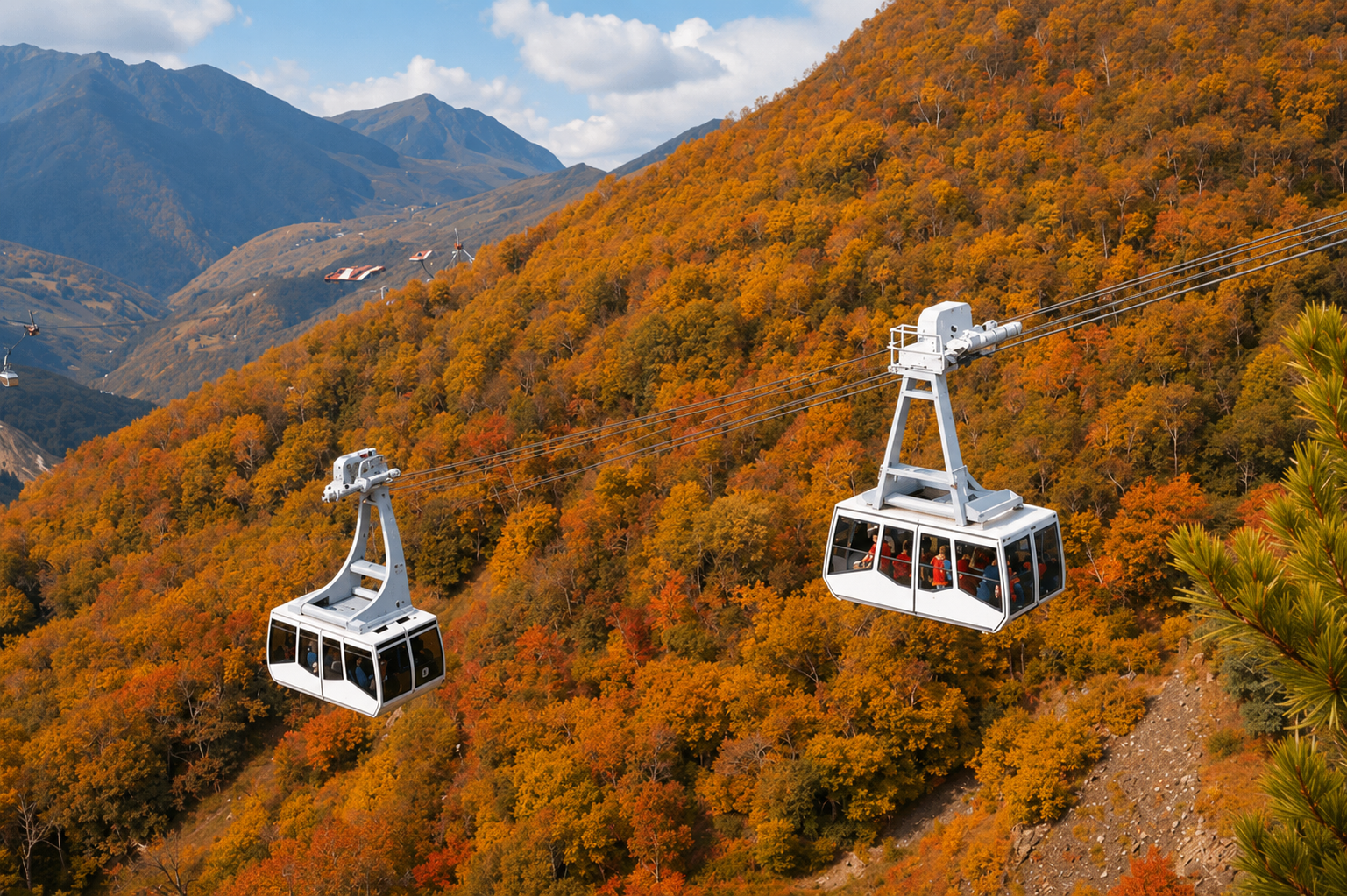 Busan: Outskirts Tour with Ice Valley Cable Car, UNESCO Site 3