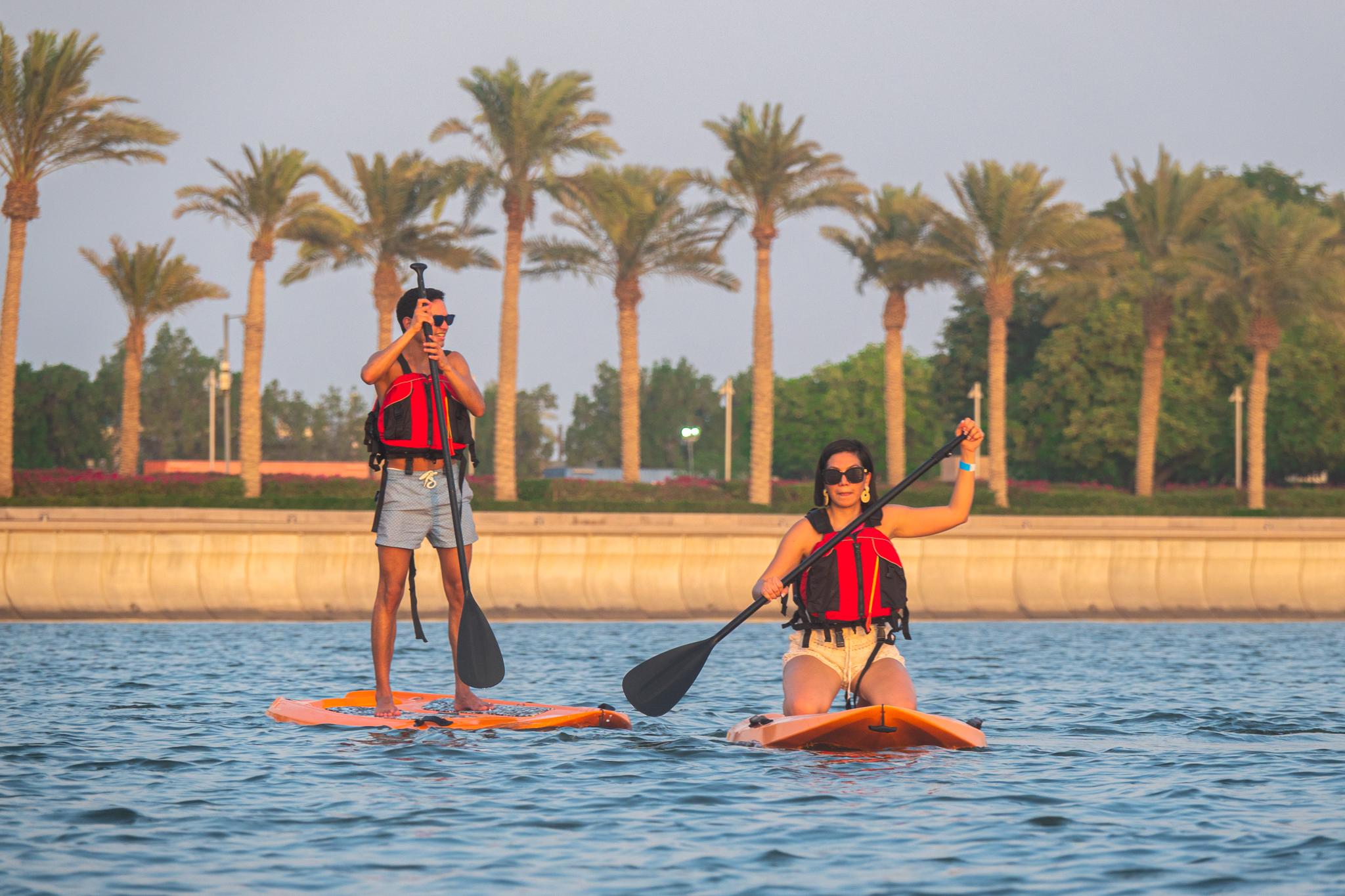 Doha: Kayaking or Paddleboarding at MIA Park 2