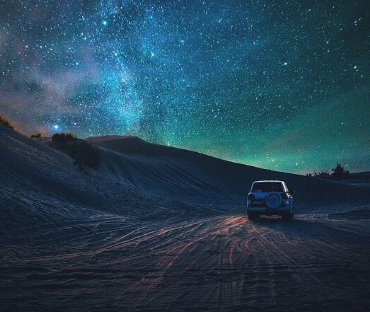 The Desert by Moonlight: Guided Ride with Tea & Stargazing