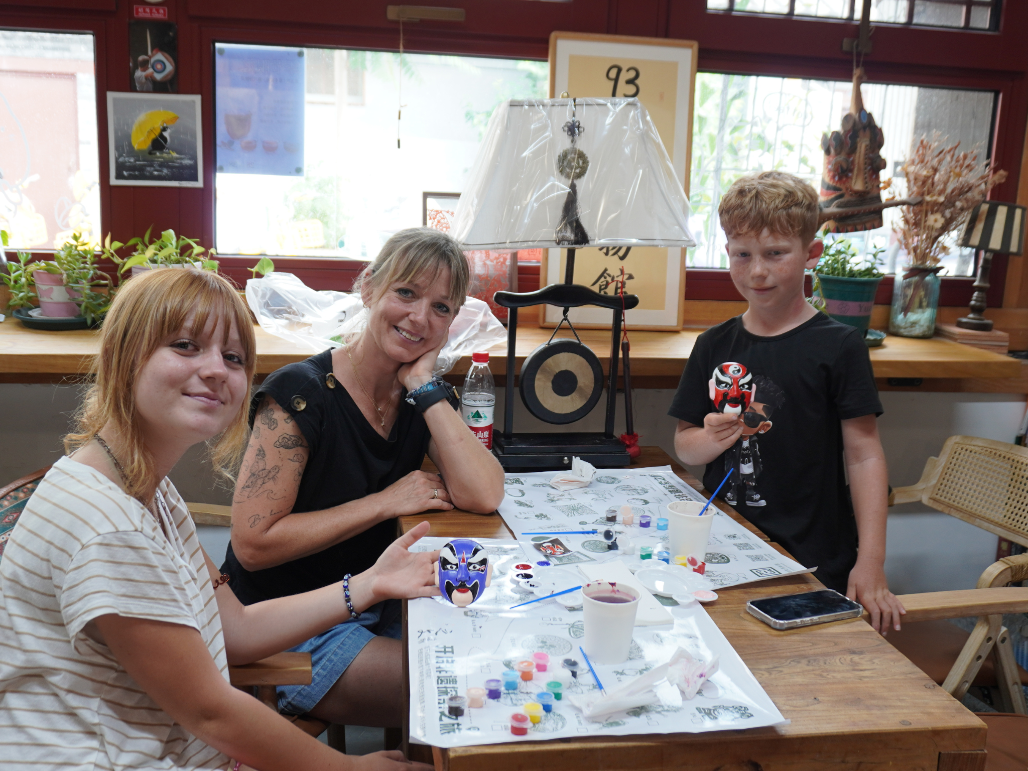 Peking Opera Mask Painting Workshop & Art Craft Walk