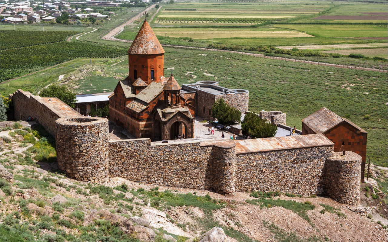 Khor Virap, St. Hripsimeh and Gayaneh, Echmiadzin, Zvartnots 2