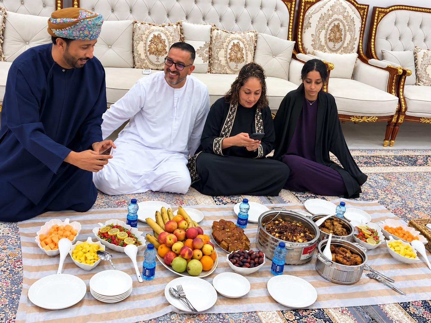 Muscat: Experience a Traditional Omani Dinner at a Local Home