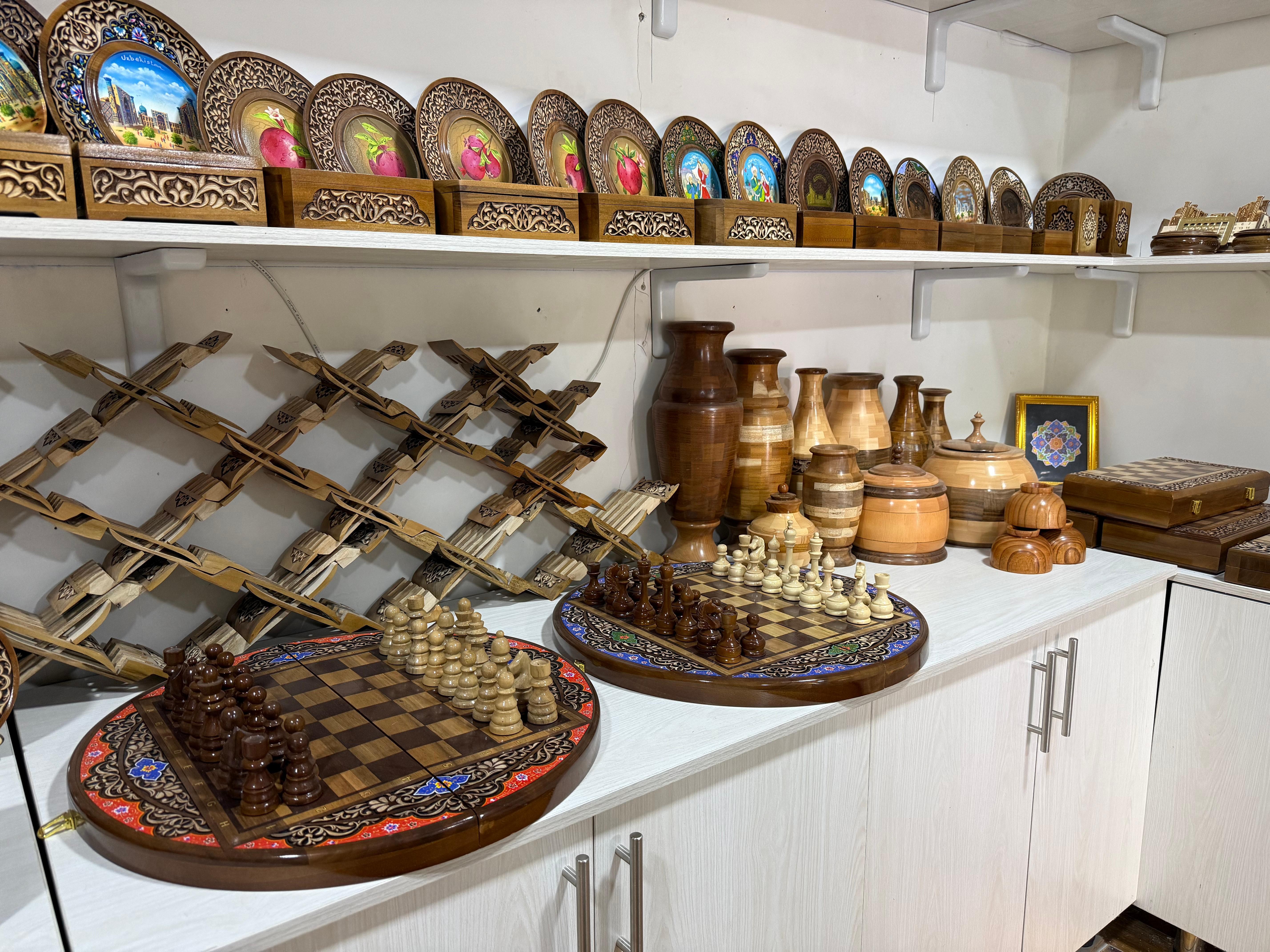 Samarkand: Wood Carving Workshop with a Local Artisan 2