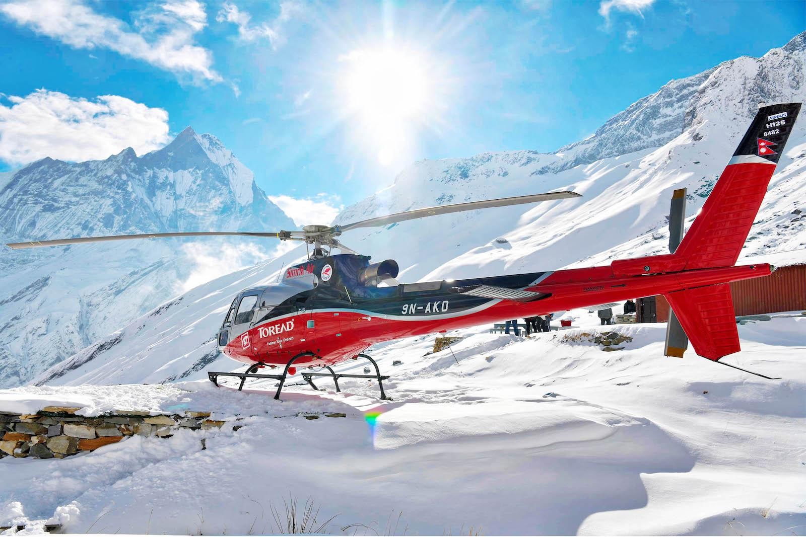 From Pokhara: Annapurna Base Camp Heli Tour Without Trekking