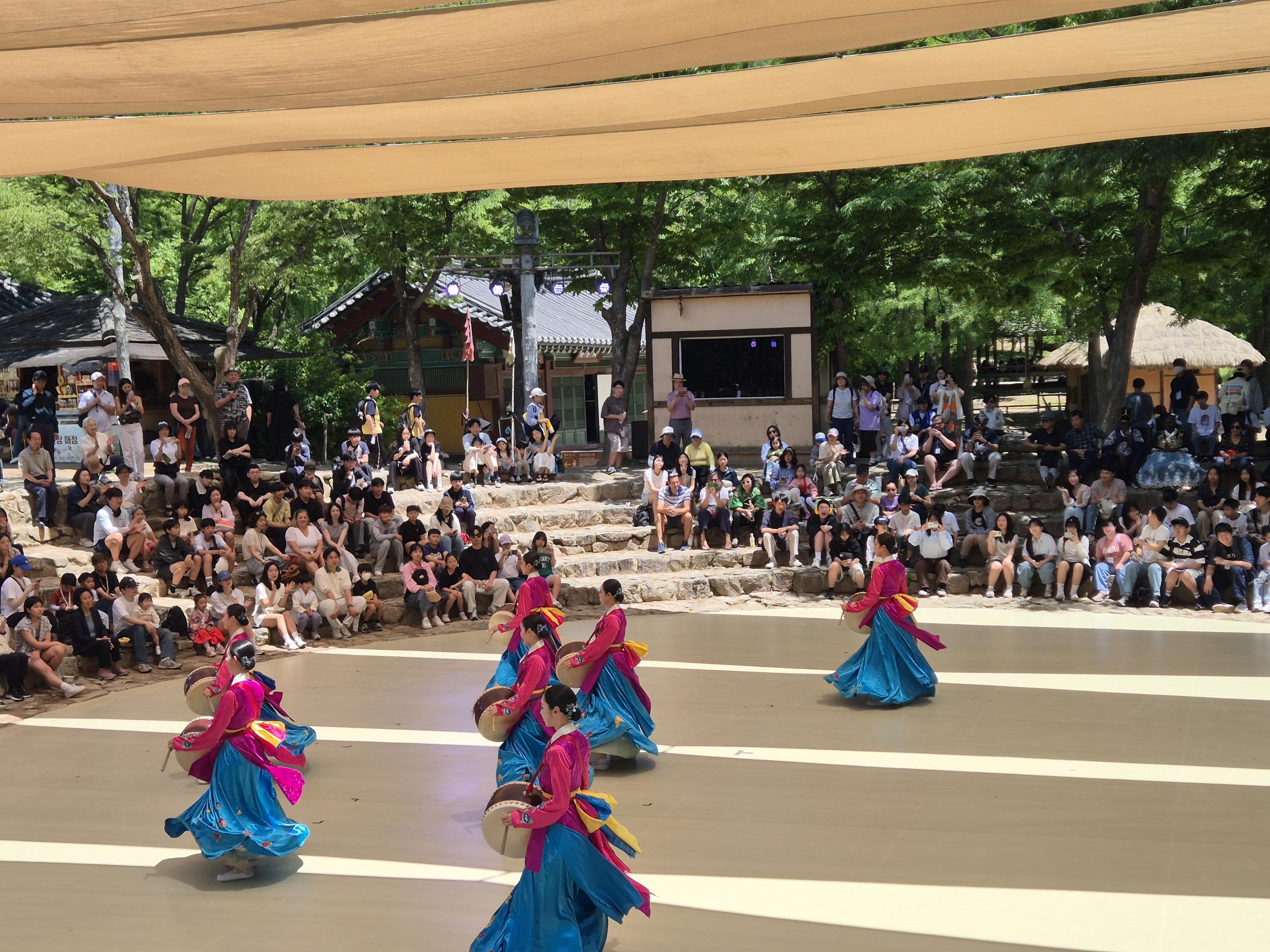 From Seoul: Hwadam Forest, Folk Village, & Library Tour