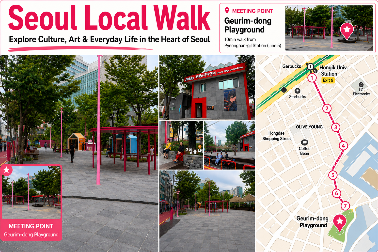 Seoul: Hongdae Fortune Telling, Bracelet Making & Snack 2