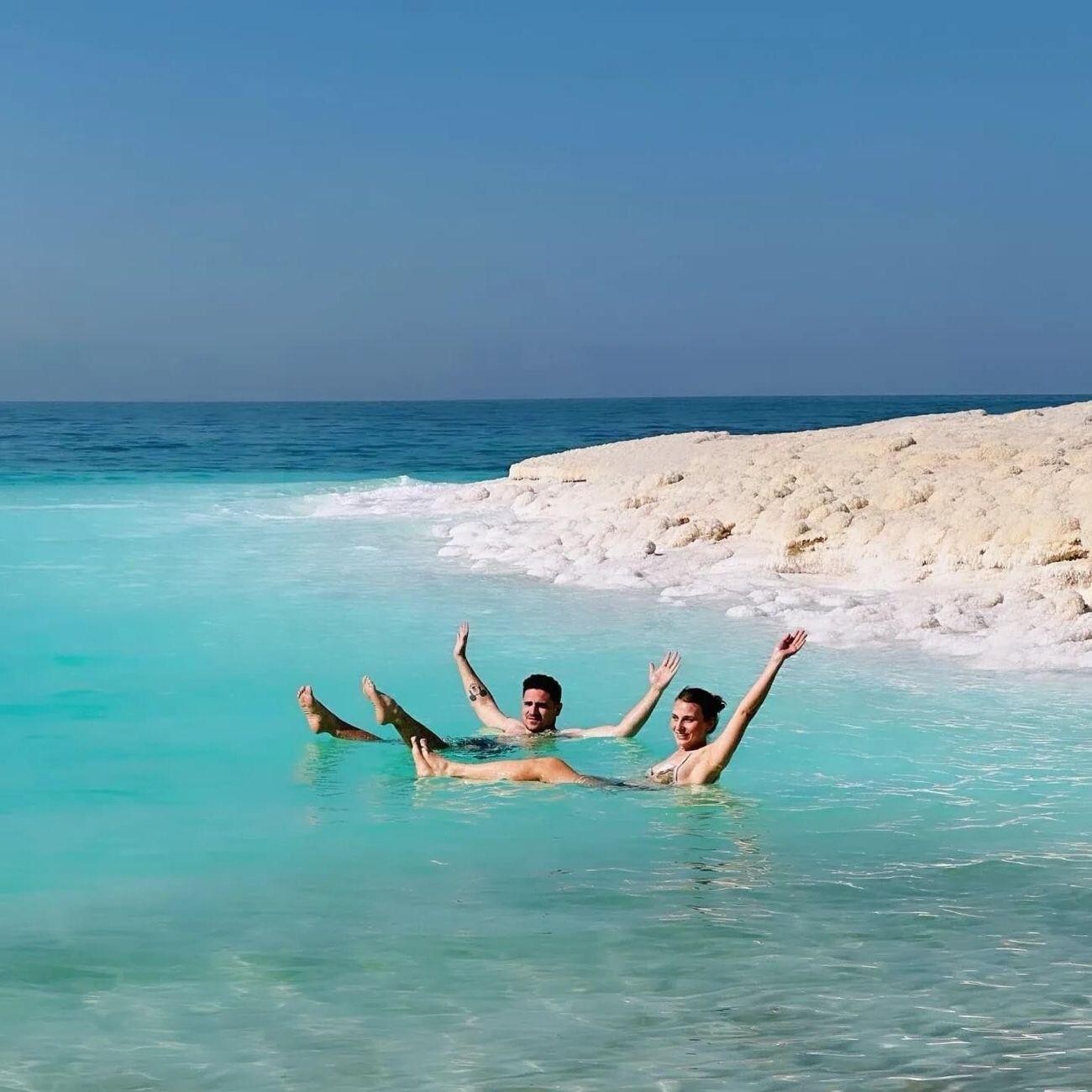 Private Half Day Tour: Pink Lake, Crystal beach and Dead Sea 2