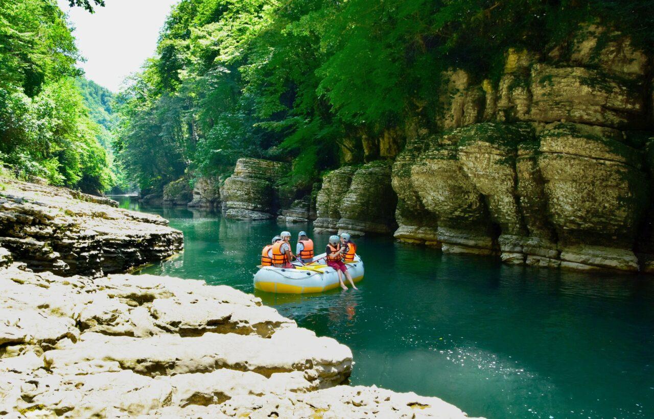 2-Day Kutaisi, Canyons & Prometheus Cave from Tbilisi