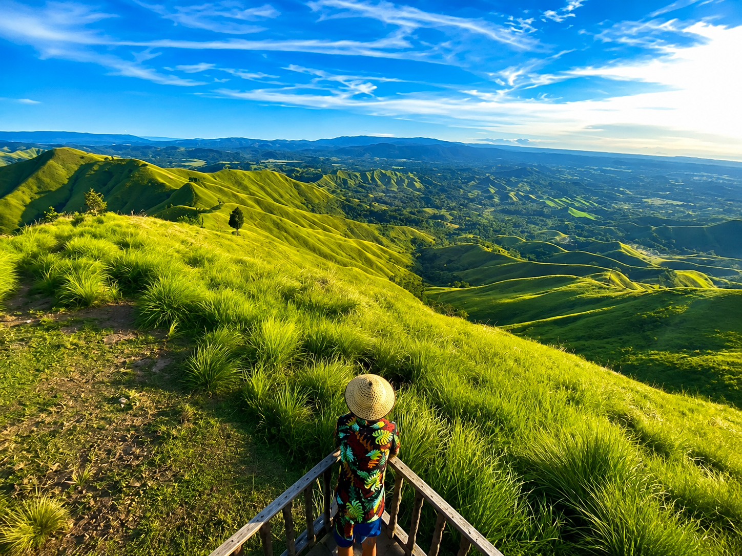 Bohol: Private Alicia Panoramic Ridge Hike with Transfer