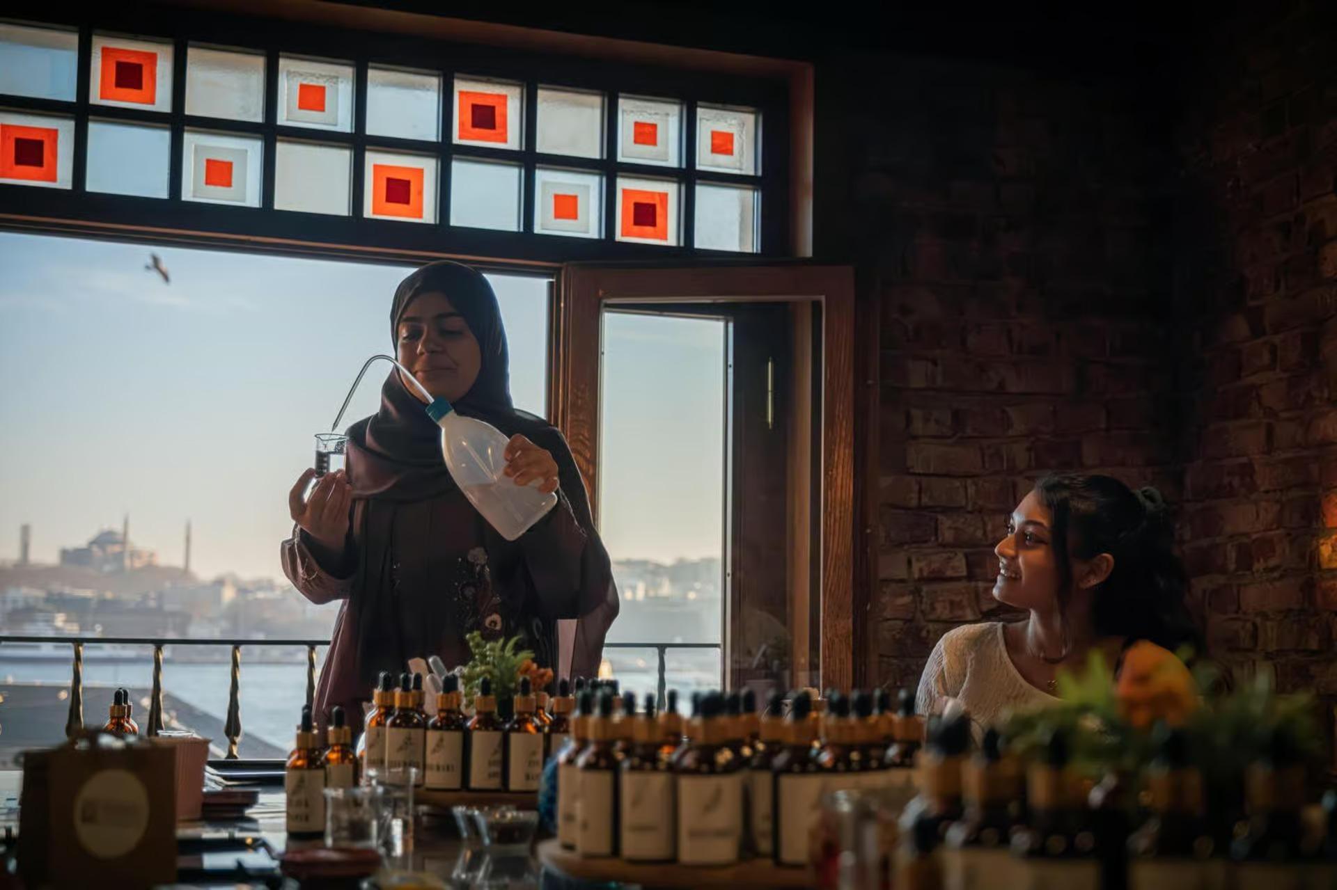 Istanbul: Perfume-Making Workshop with Bosphorus View