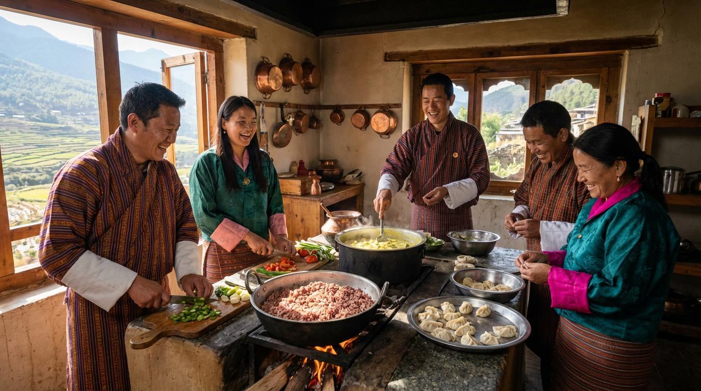 Bhutan: 3-Day Cooking Tour with Market Visits & Meals