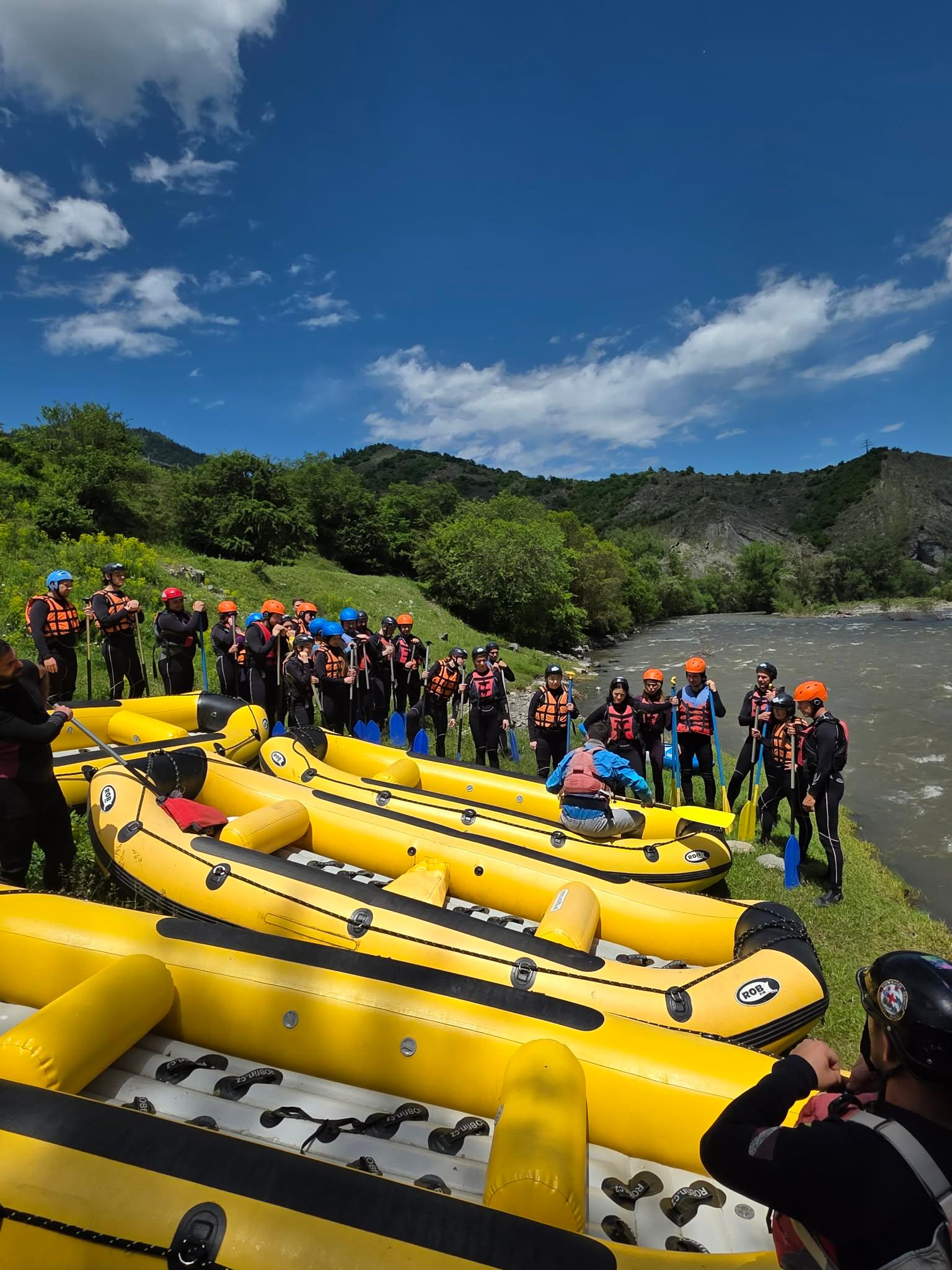Borjomi: Mtkvari River Rafting with Guide from Chobiskhevi