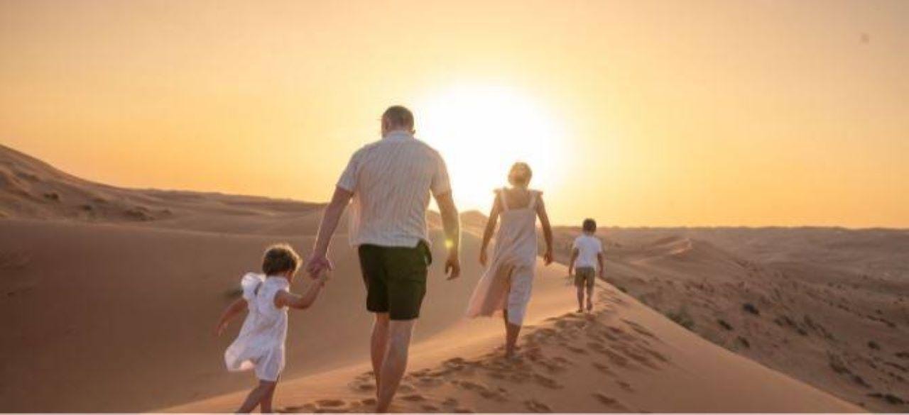 Doha: Private Family Desert Safari With Camel Ride 2