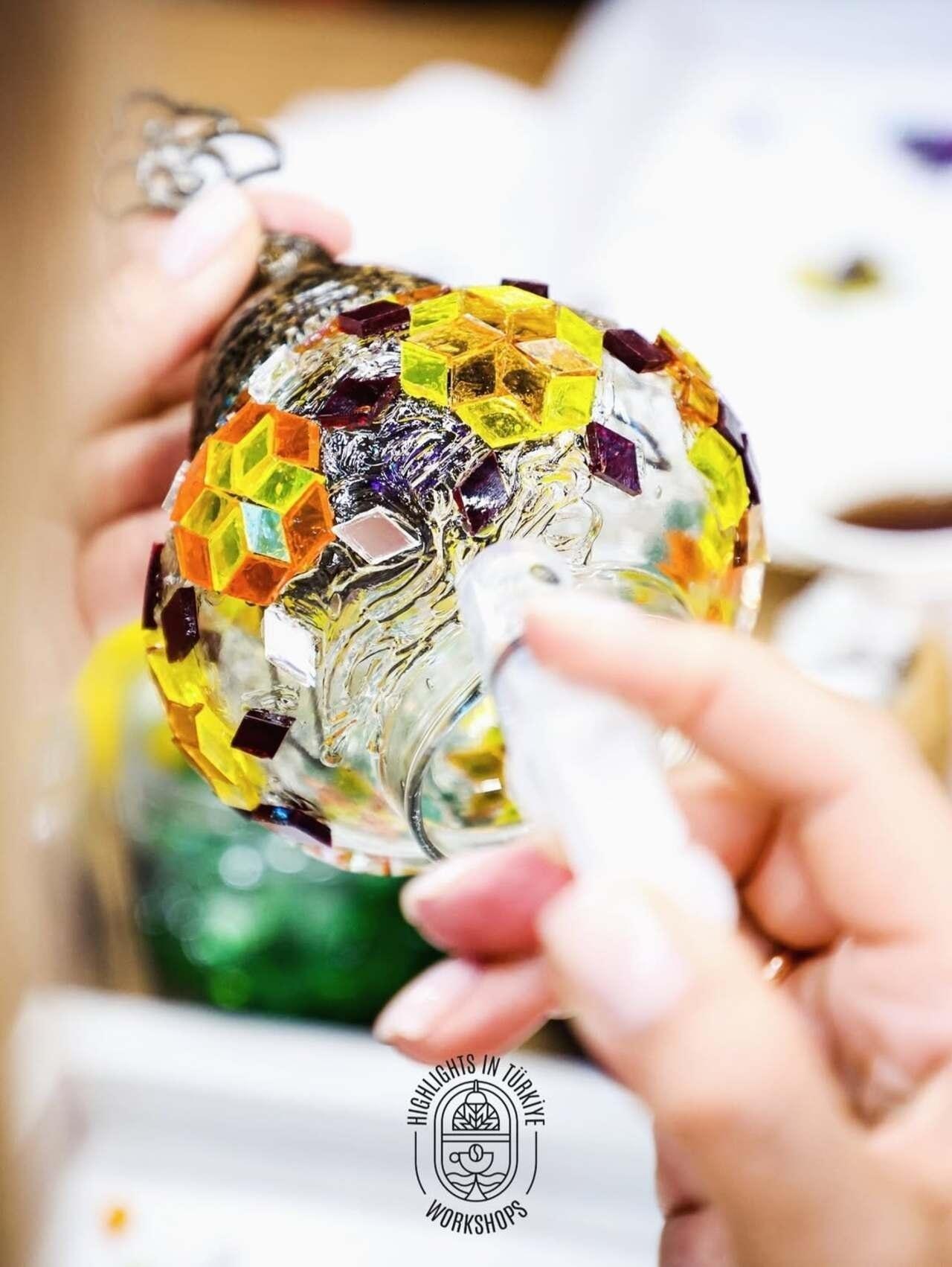 Make a Mosaic Candle Holder to Take Home – Galata Tower 2