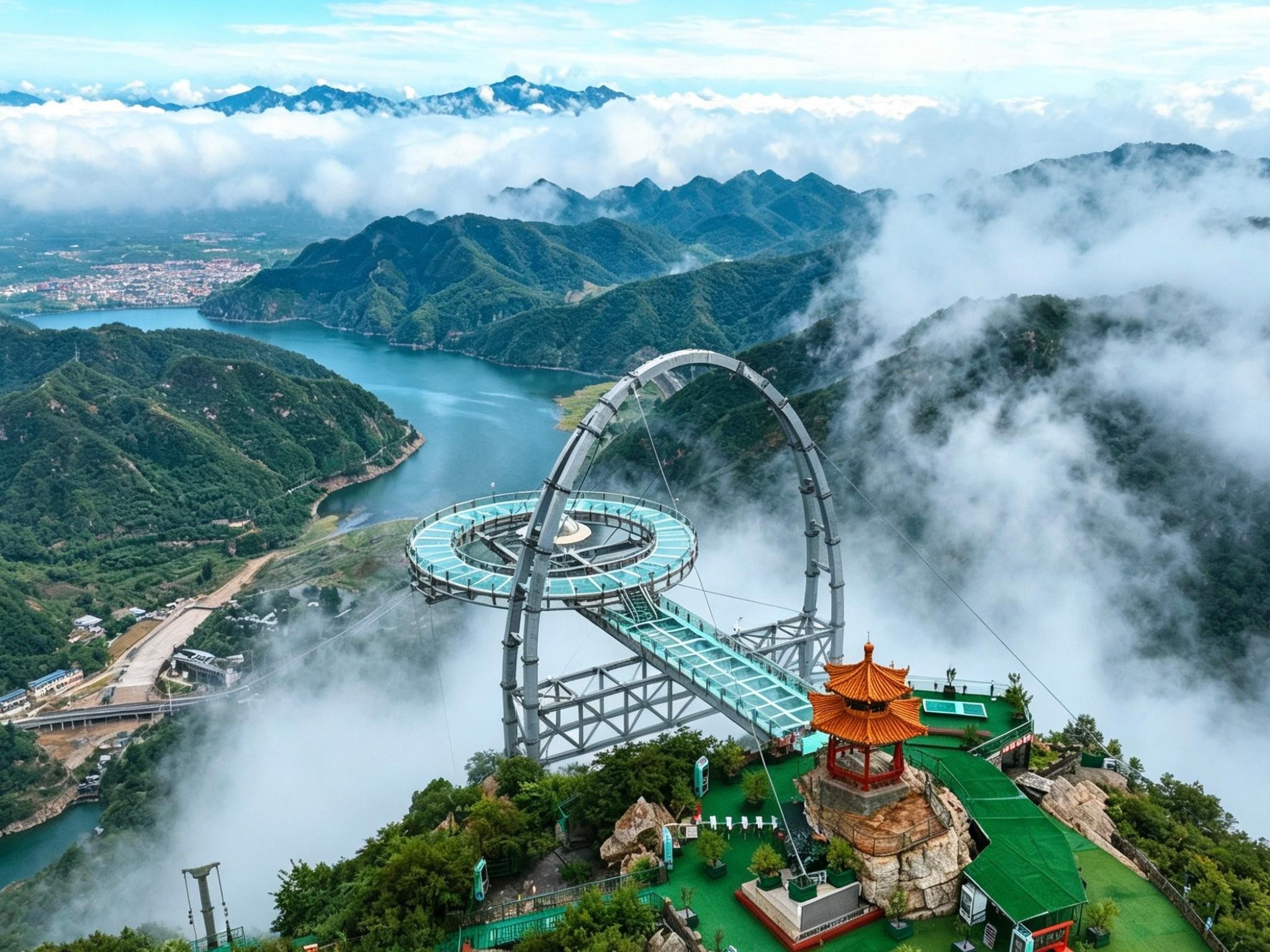 Beijing: Shilinxia Scenic Ticket with Transfer Options