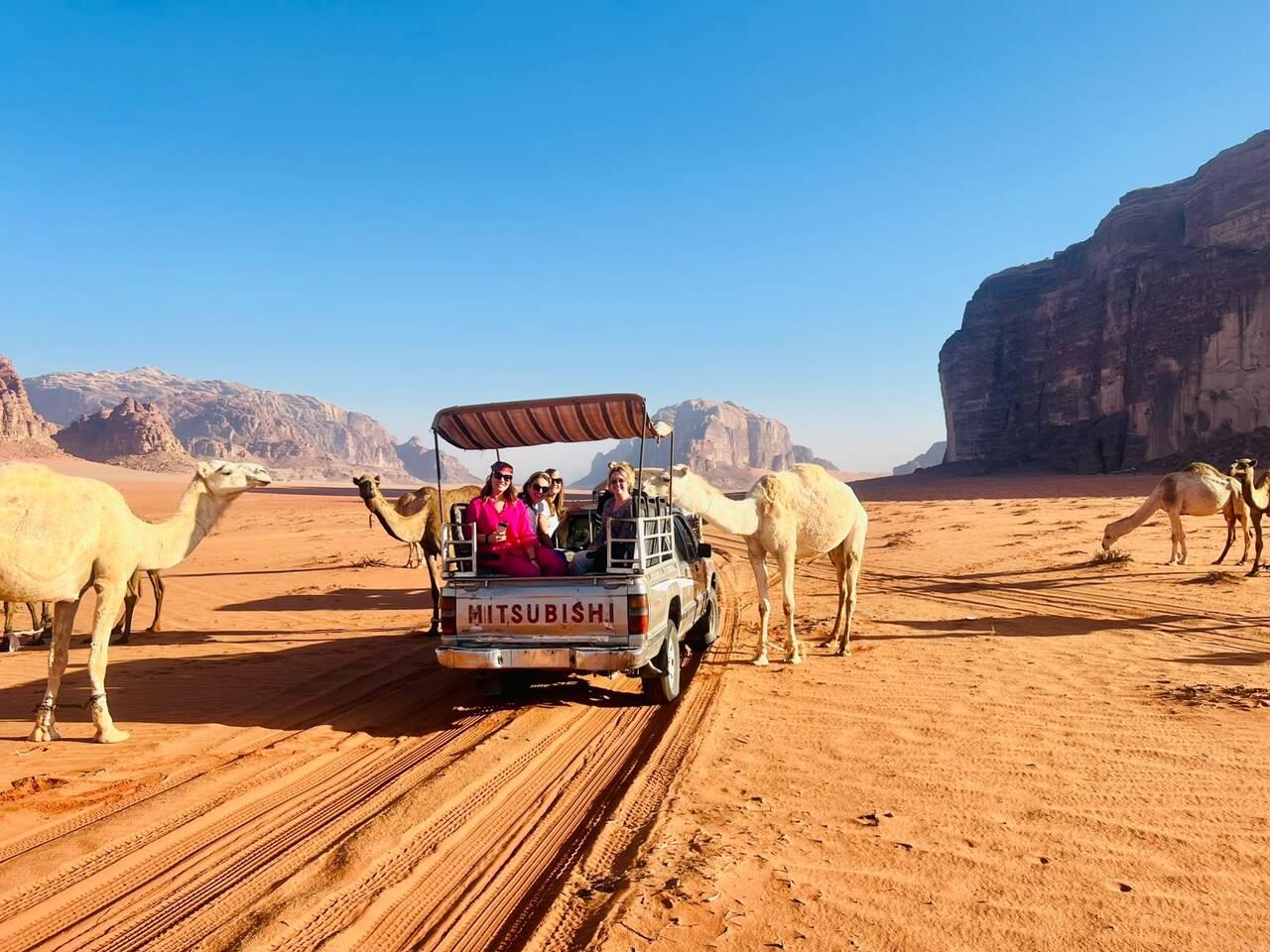 Wadi Rum: Jeep Tour, Sandboarding, and Overnight Camp 2