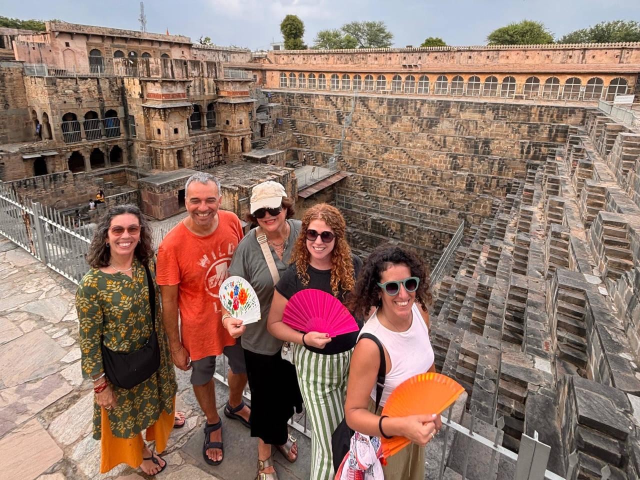 Excursion to Abhaneri and the Monkey Temple from Jaipur