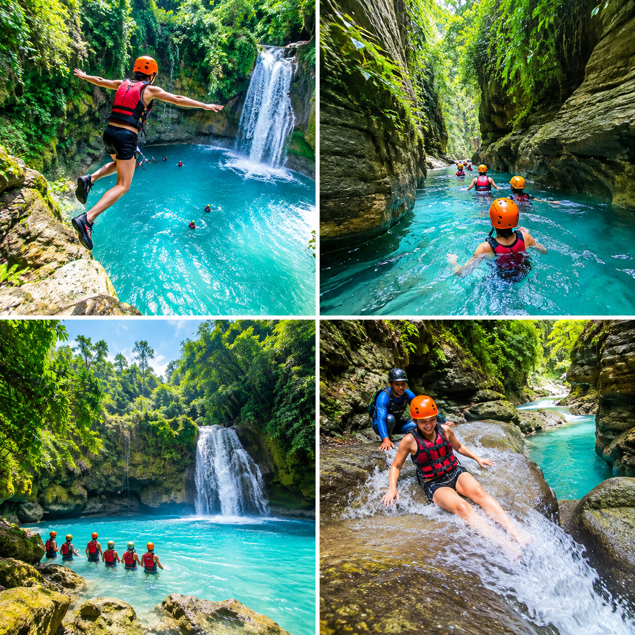 Cebu: Kawasan Falls Canyoneering Tour with Hotel Pickup