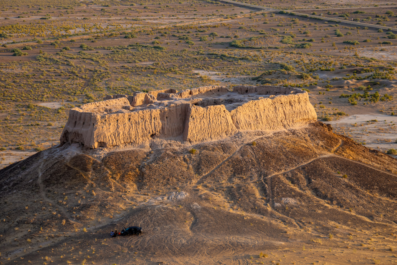 Bukhara: Transfer to Khiva with Fortresses and Lake Visit 2