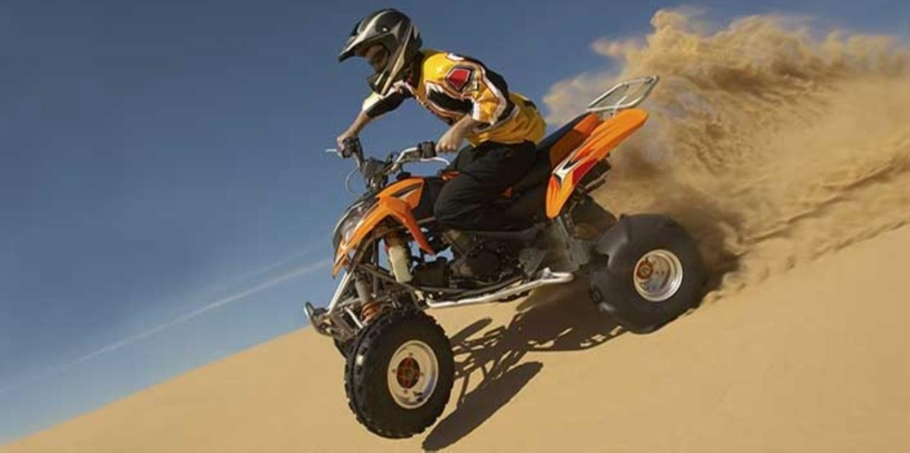 Muscat:Optional Quad Bike with Sunset Watching, Pickup&BBQ