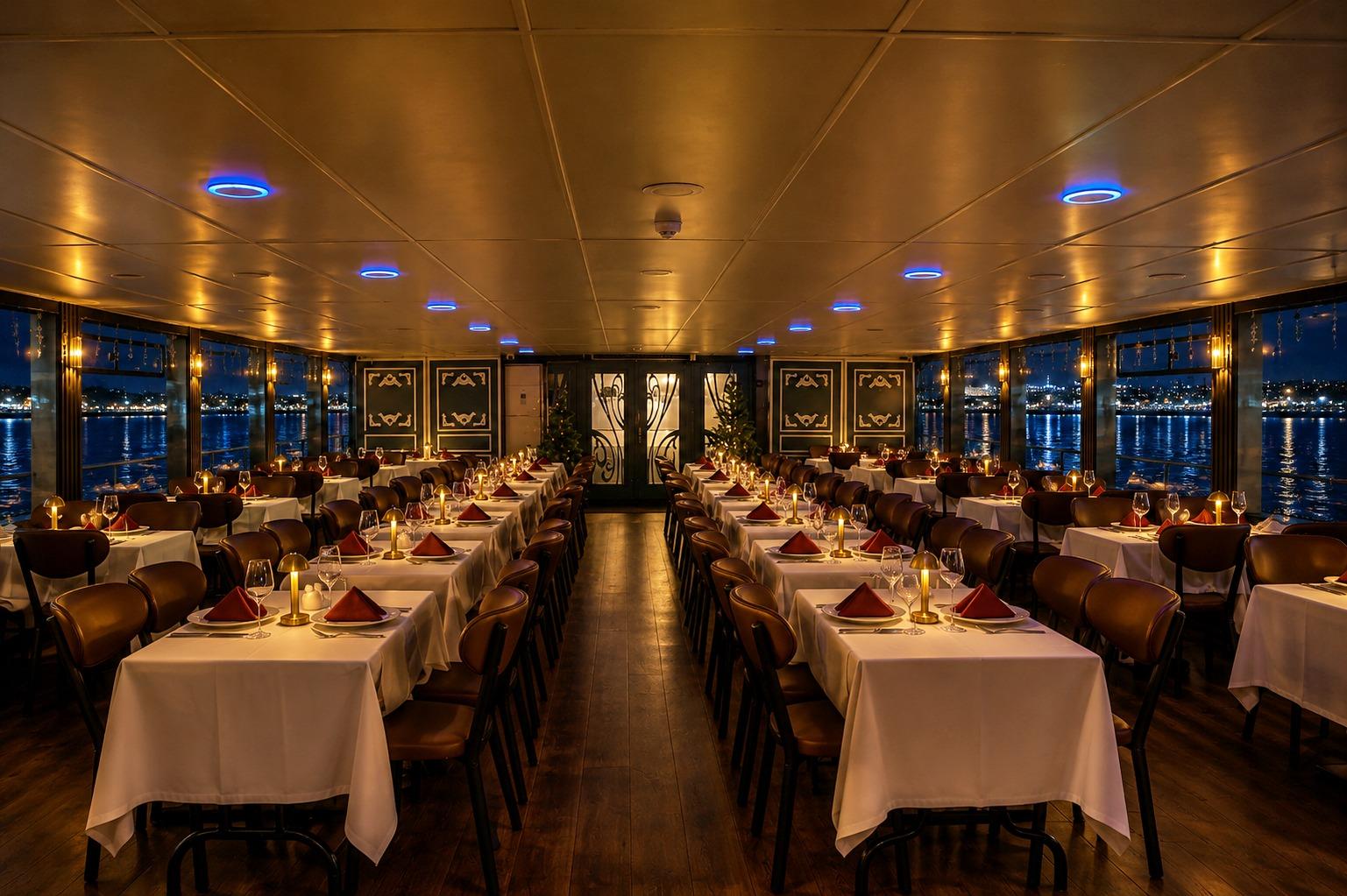 Bosphorus Dinner Cruise & Show – Window Side Table Optional 3