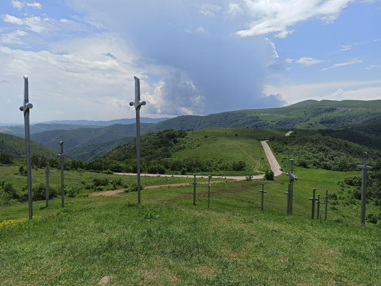 Tour of the Didgori Battle Memorial, Mtskheta, Jvari 2