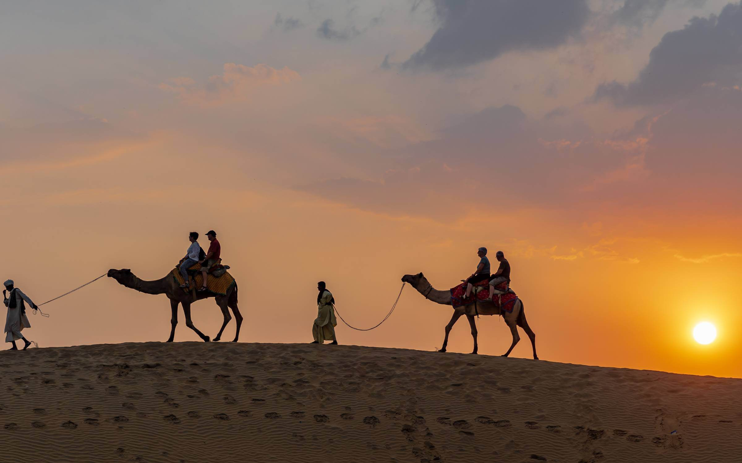 From Delhi: Golden Triangle Tour w Jodhpur & Jaisalmer 9D/8N 2