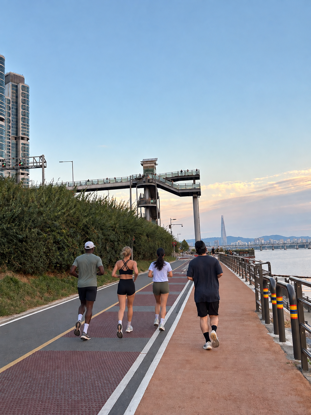 Seoul: Seoul Forest & Han River Run with Shoe Rental