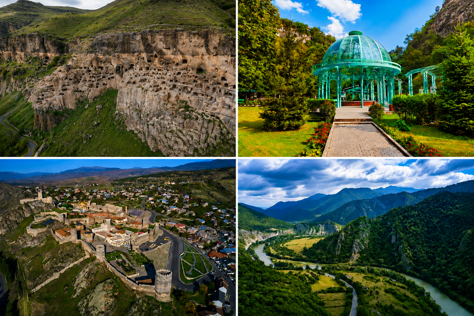 From Tbilisi:UNESCO Vardzia, Rabati, and Borjomi Day Trip