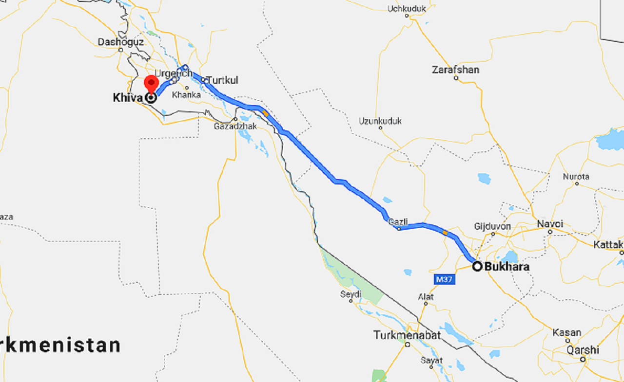 Bukhara - Khiva Transfer (430 kms) 3