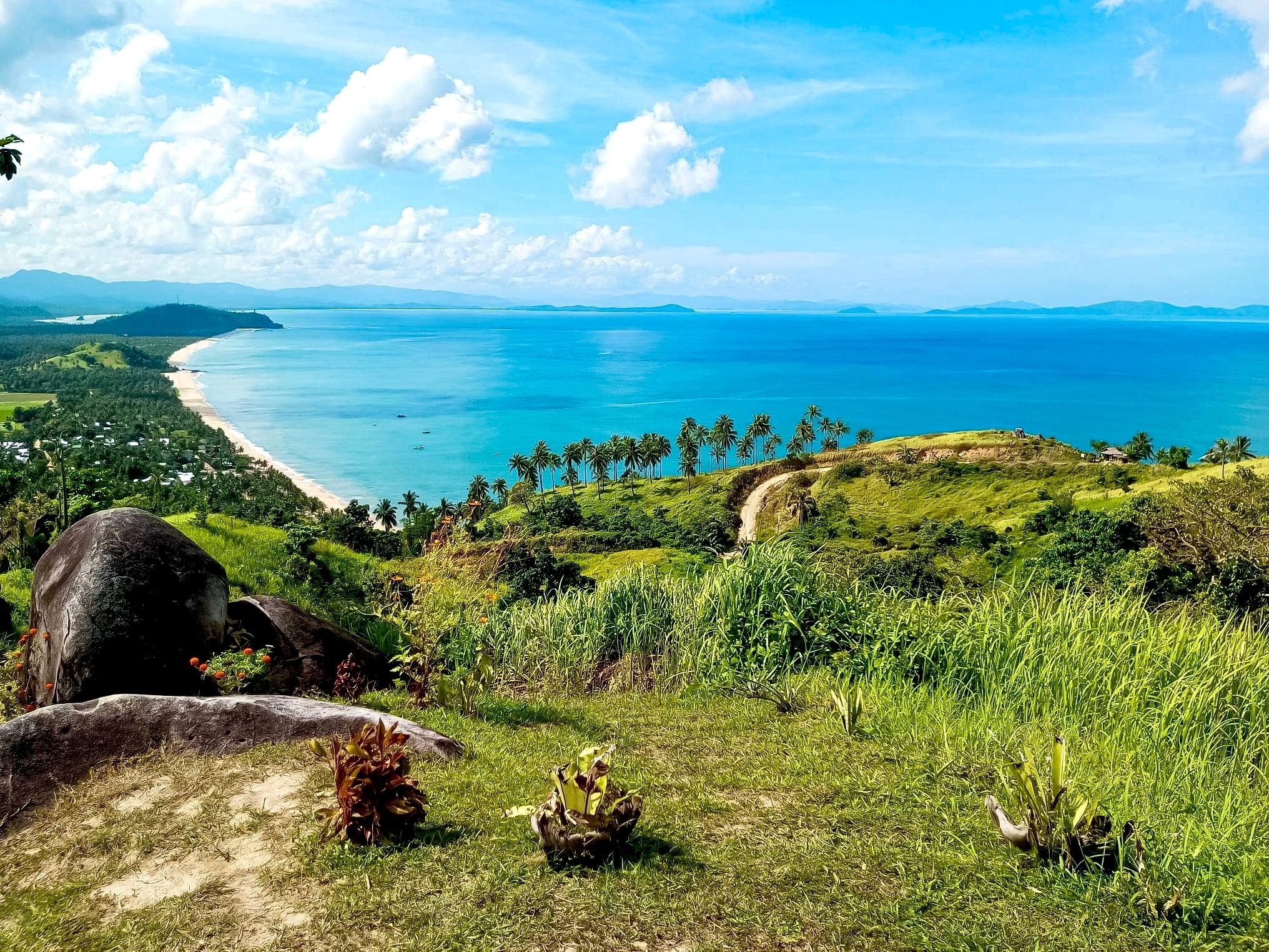 Port Barton Land Tour: Long Beach, Falls & Viewpoints