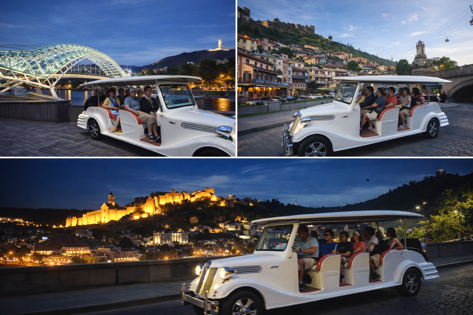 Private TUKRide: Tbilisi Day & Night Retro Car Tour 3