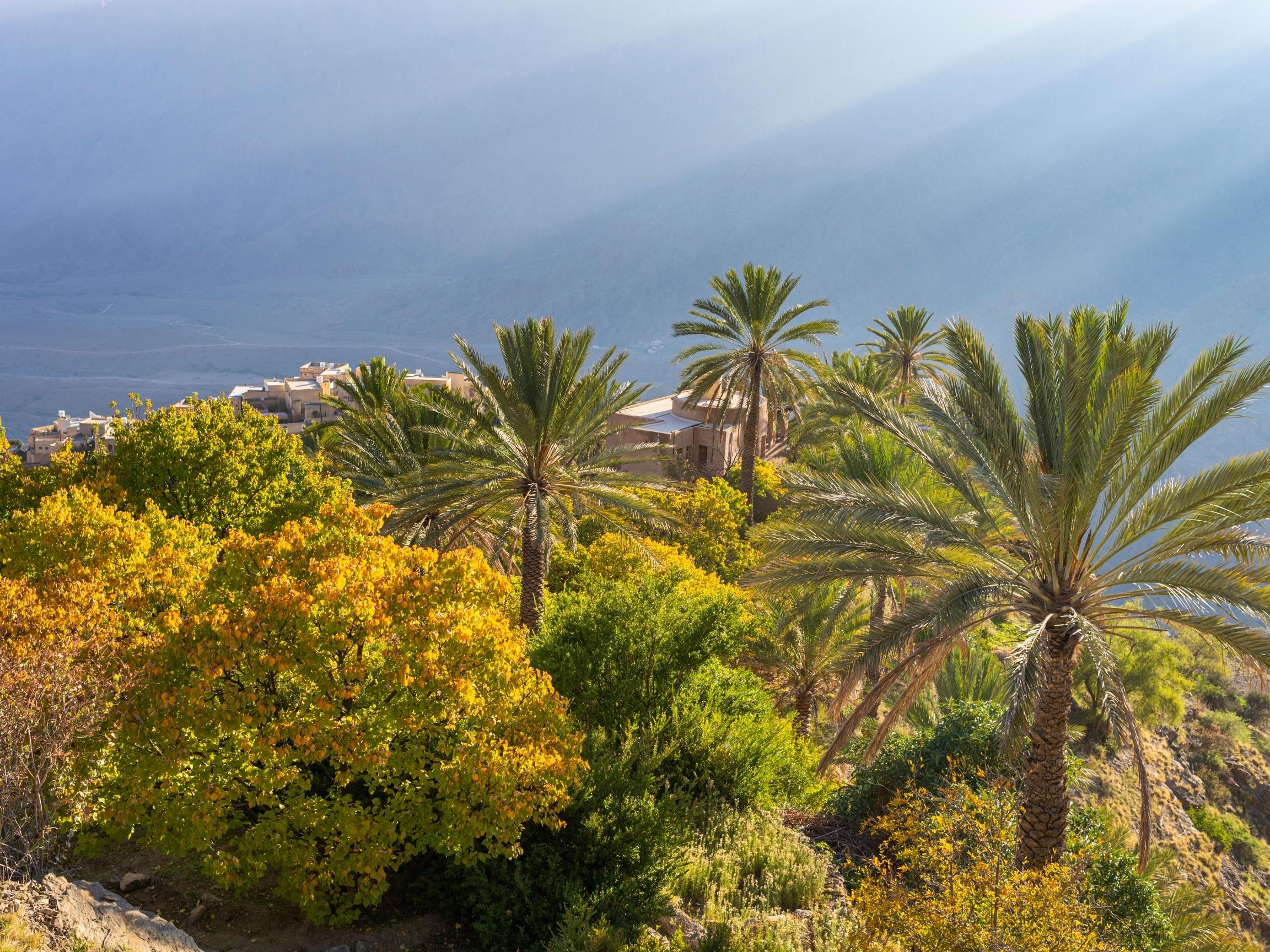 From Nakhal: History & Nature Trail - Nakhal & Wakan Village