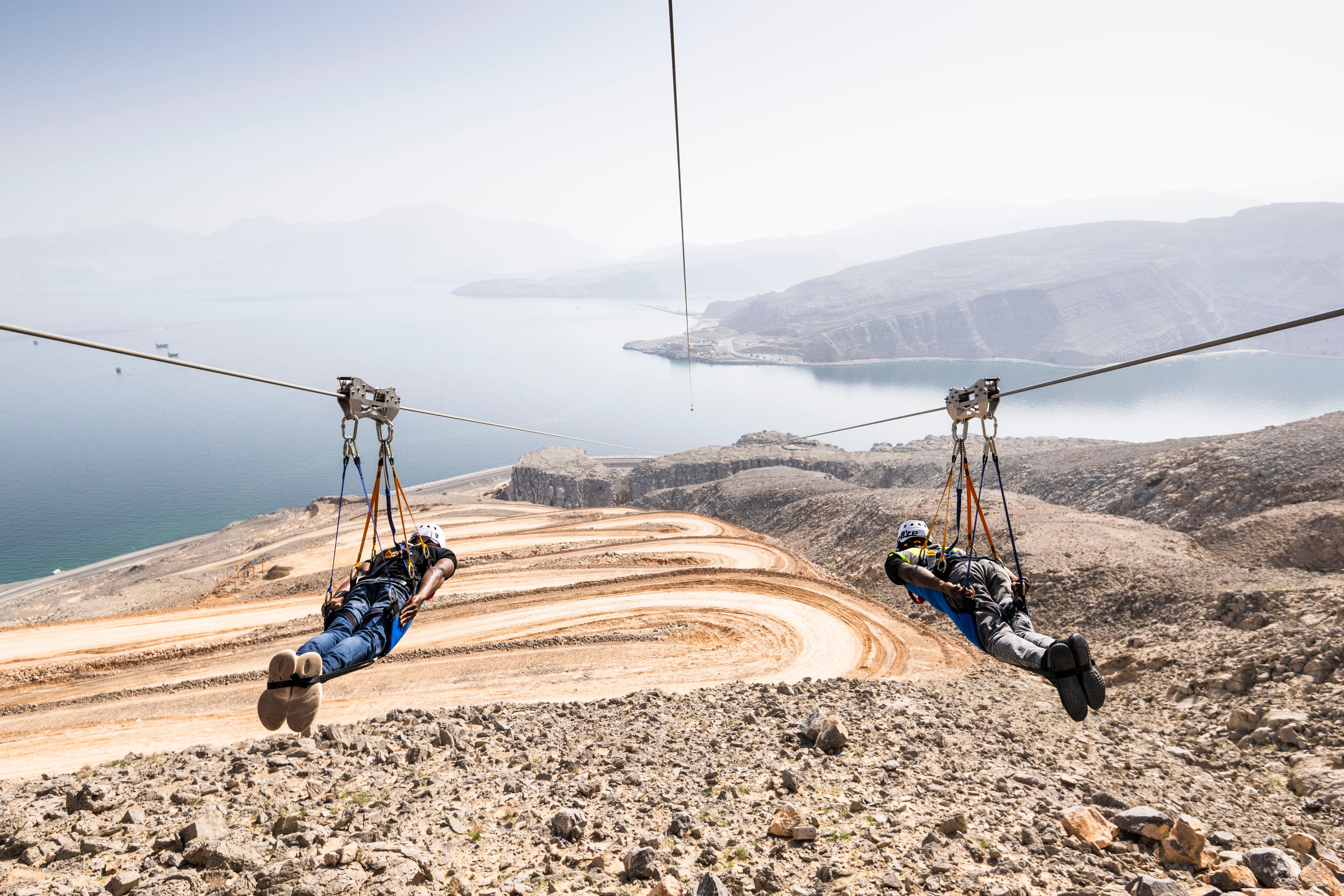 Musandam: Zip Line Entry Ticket 3