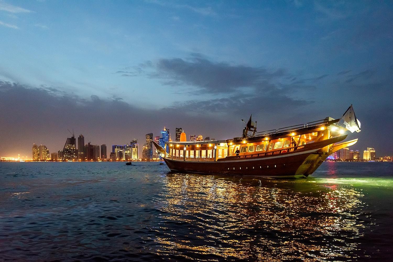Doha: Traditional Dhow boat ride at Corniche.. 2