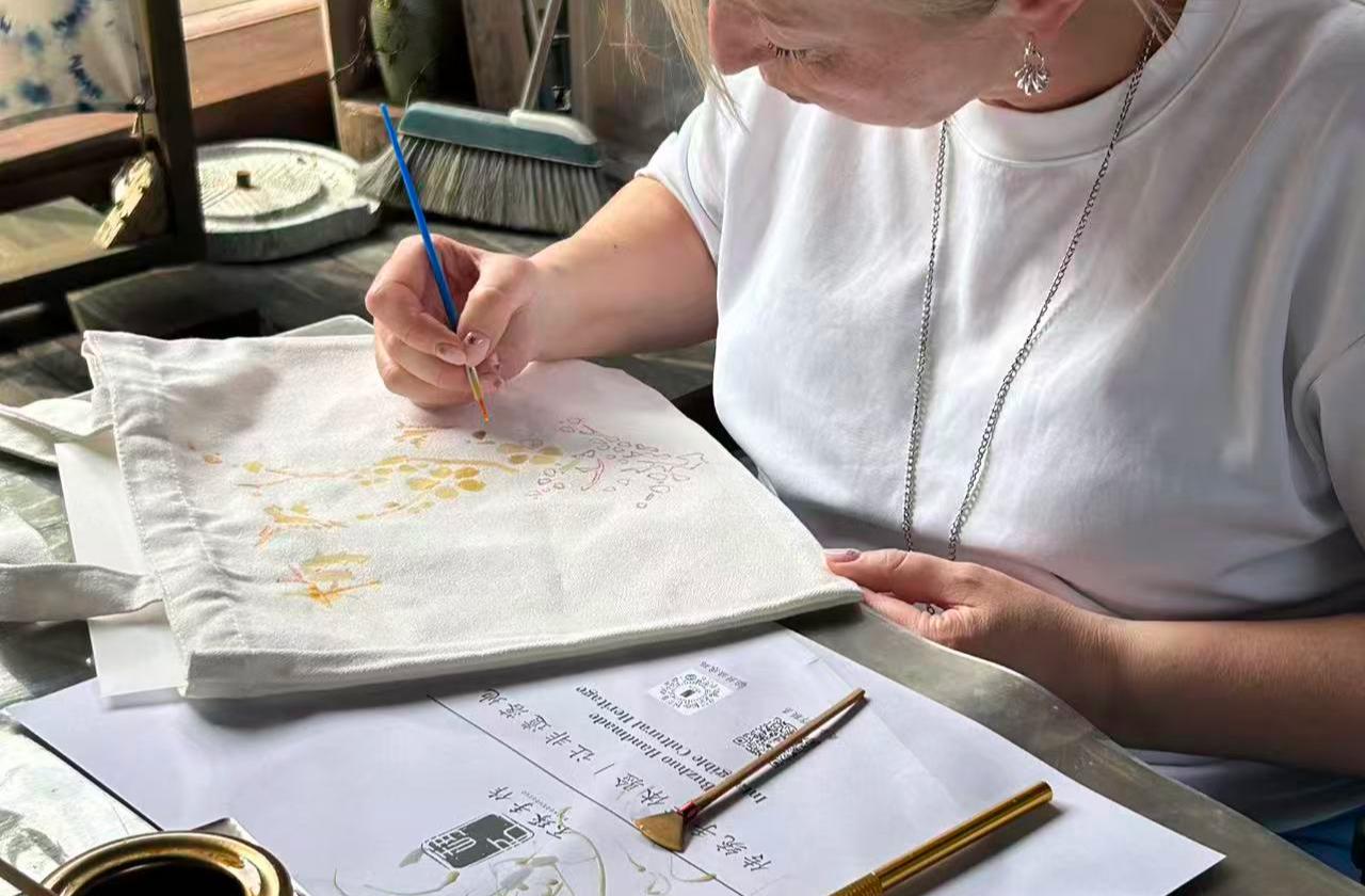 Shanghai: Wax-Resist Textile Art Workshop 2