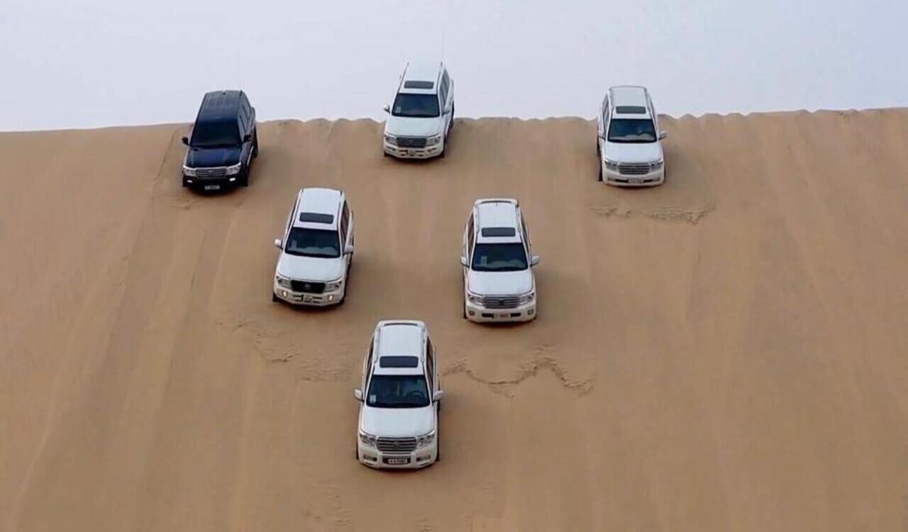 Desert Safari, Dunes Ride, Sand Boarding & Inland Sea Tour 3