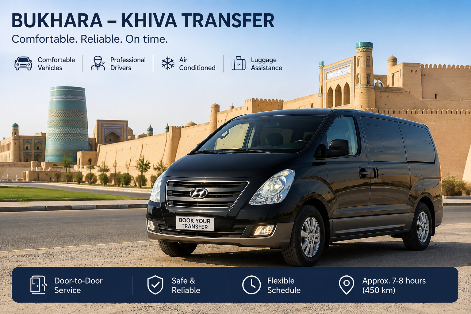 Bukhara-Khiva transfer