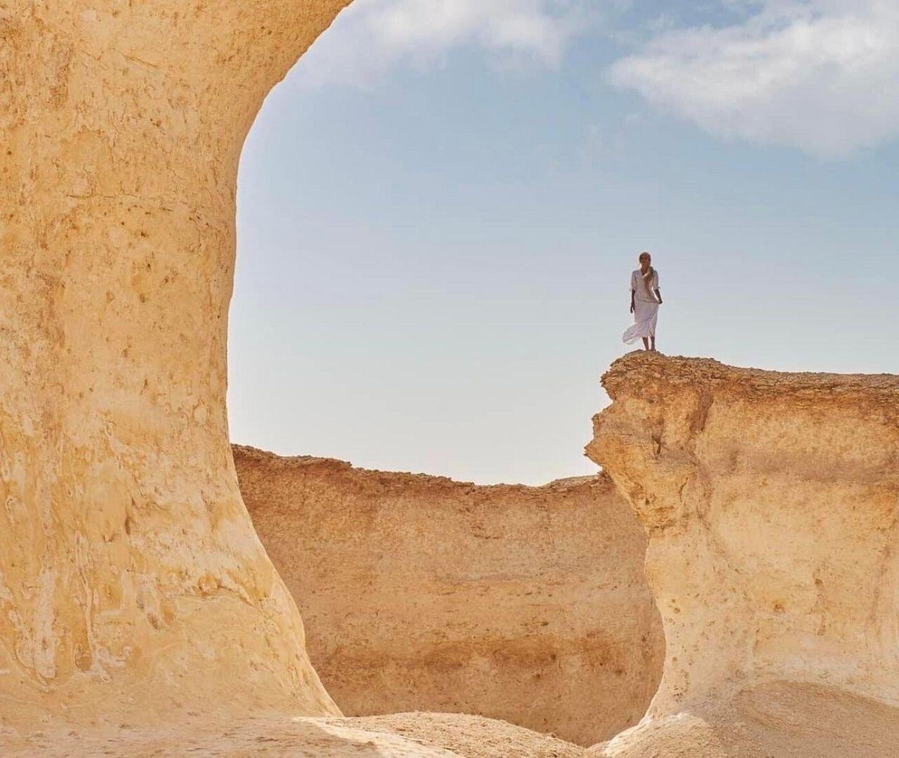 Doha: Serra Sculpture & West Coast Wonders Guided Tour
