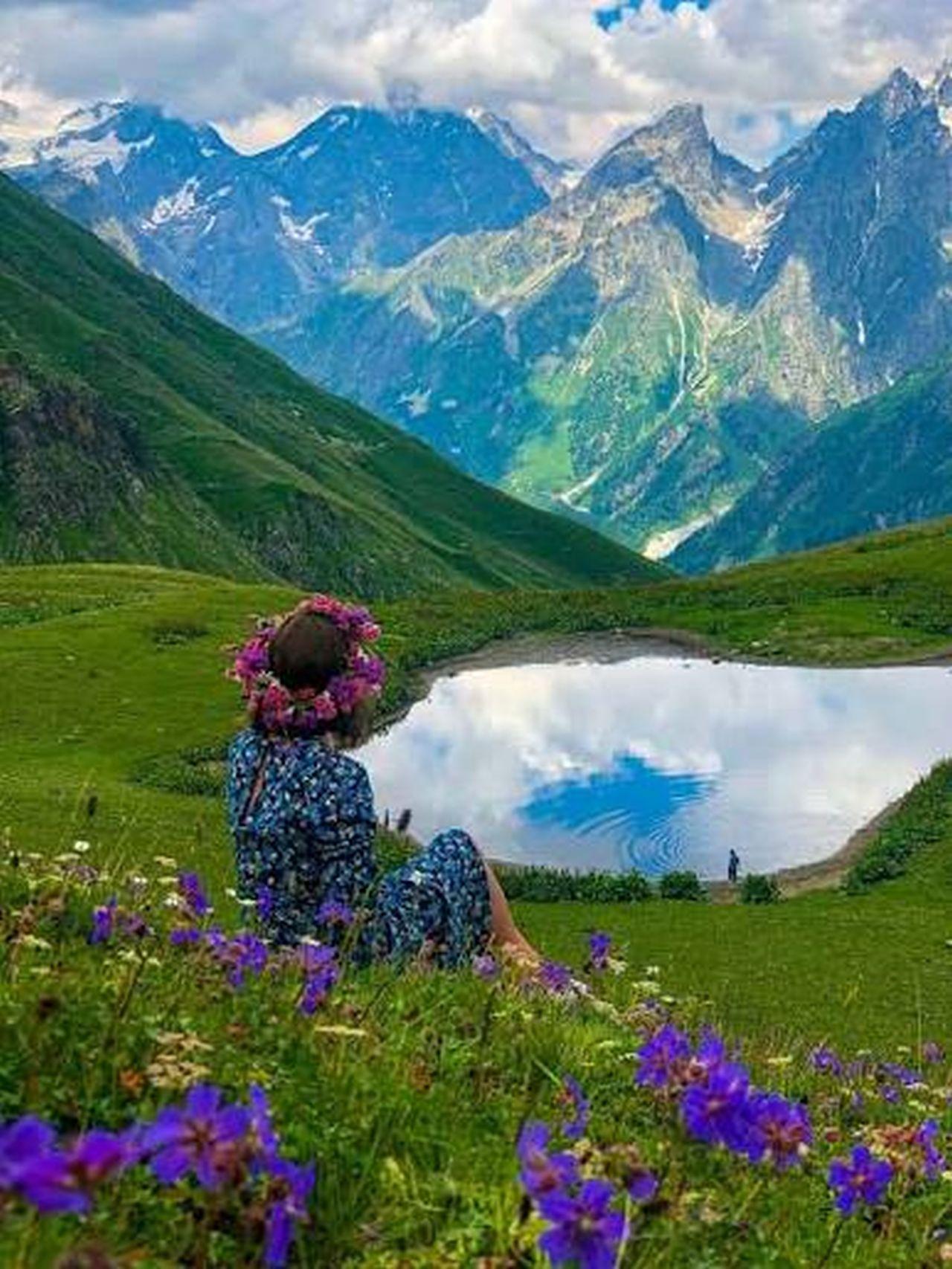 From Ushguli: Touch the Sky at Koruldi Lakes Day Tour