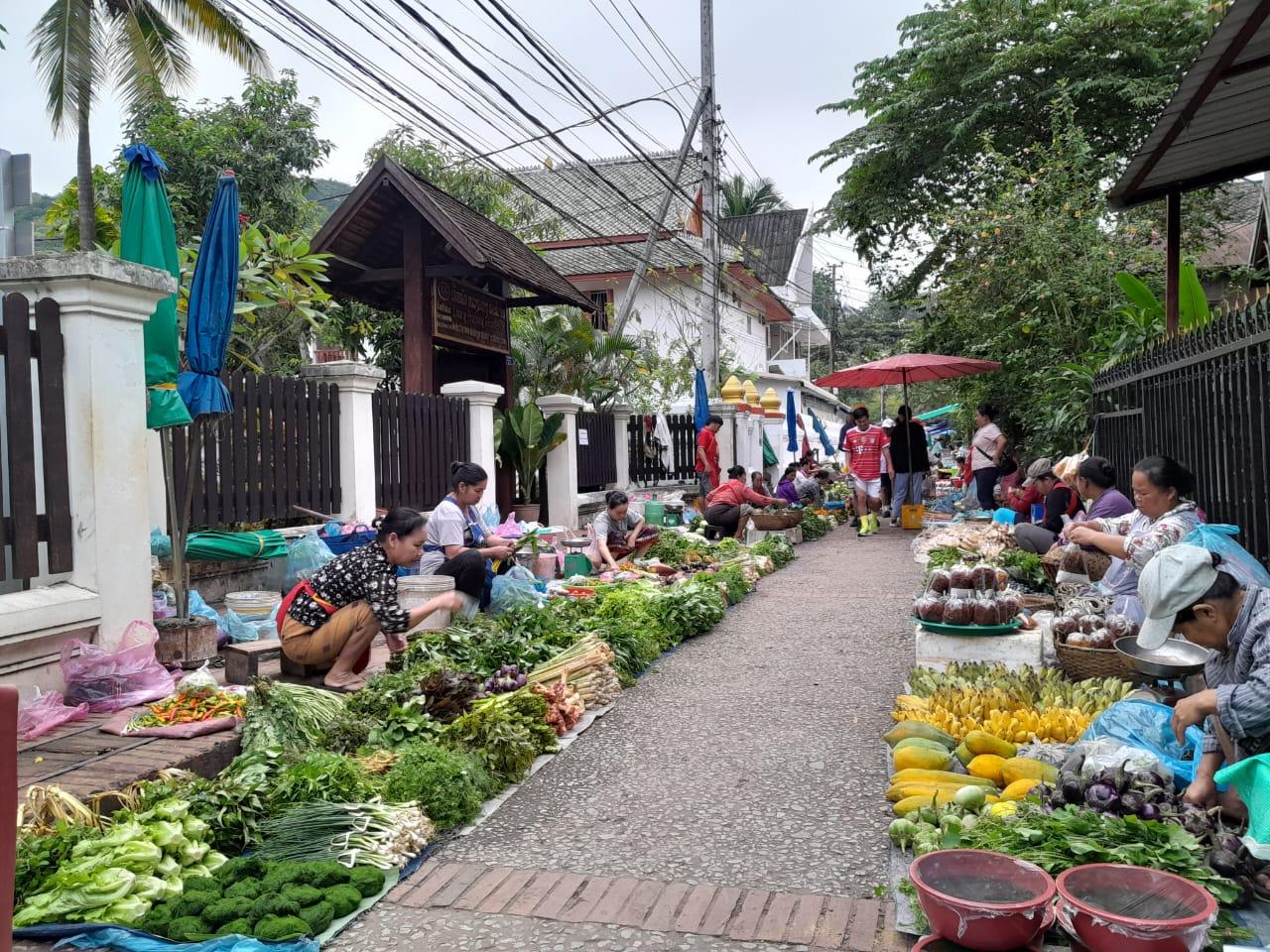 Luang Prabang: Sunrise Market & Local Street Food Experience
