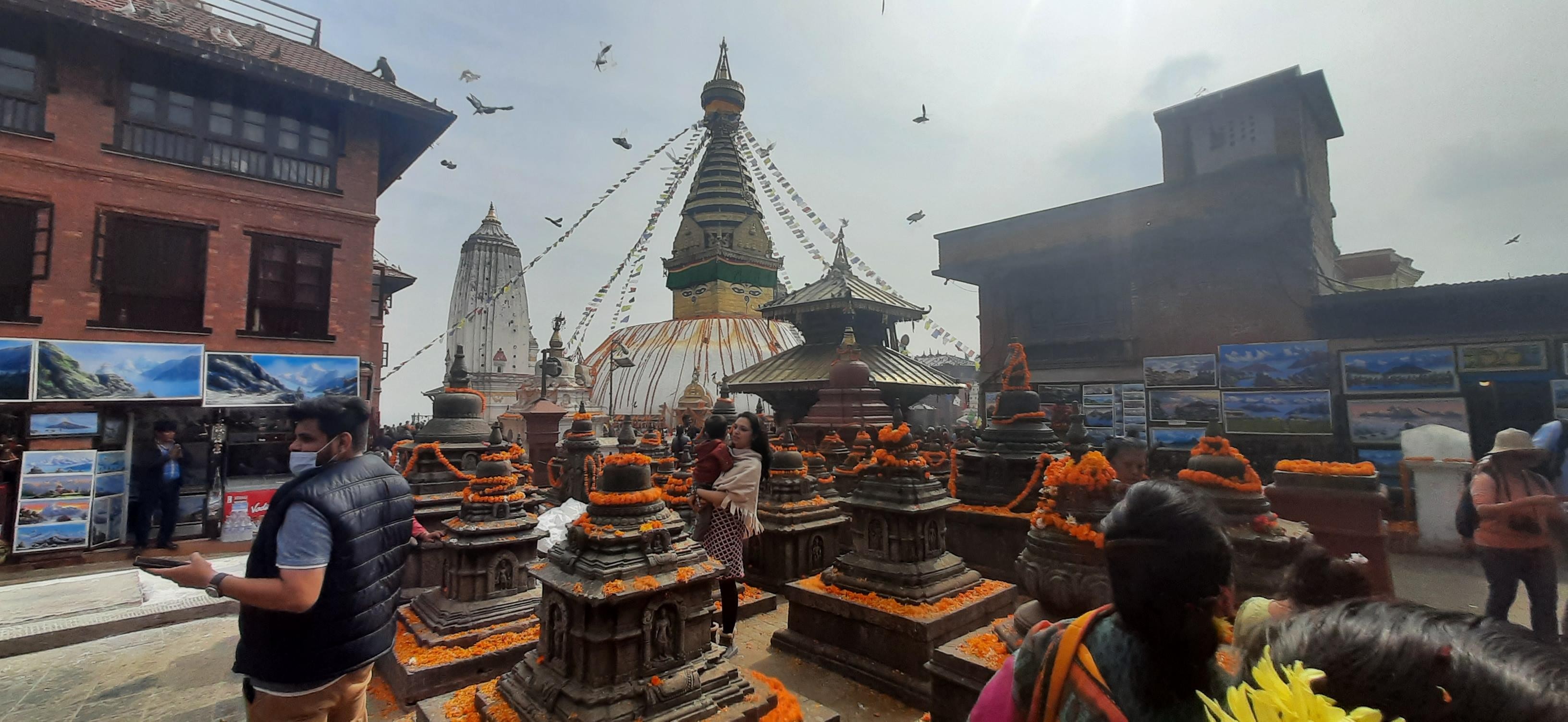 Kathmandu: Dahachok Viewpoint Sunrise and Monkey Temple Tour 2