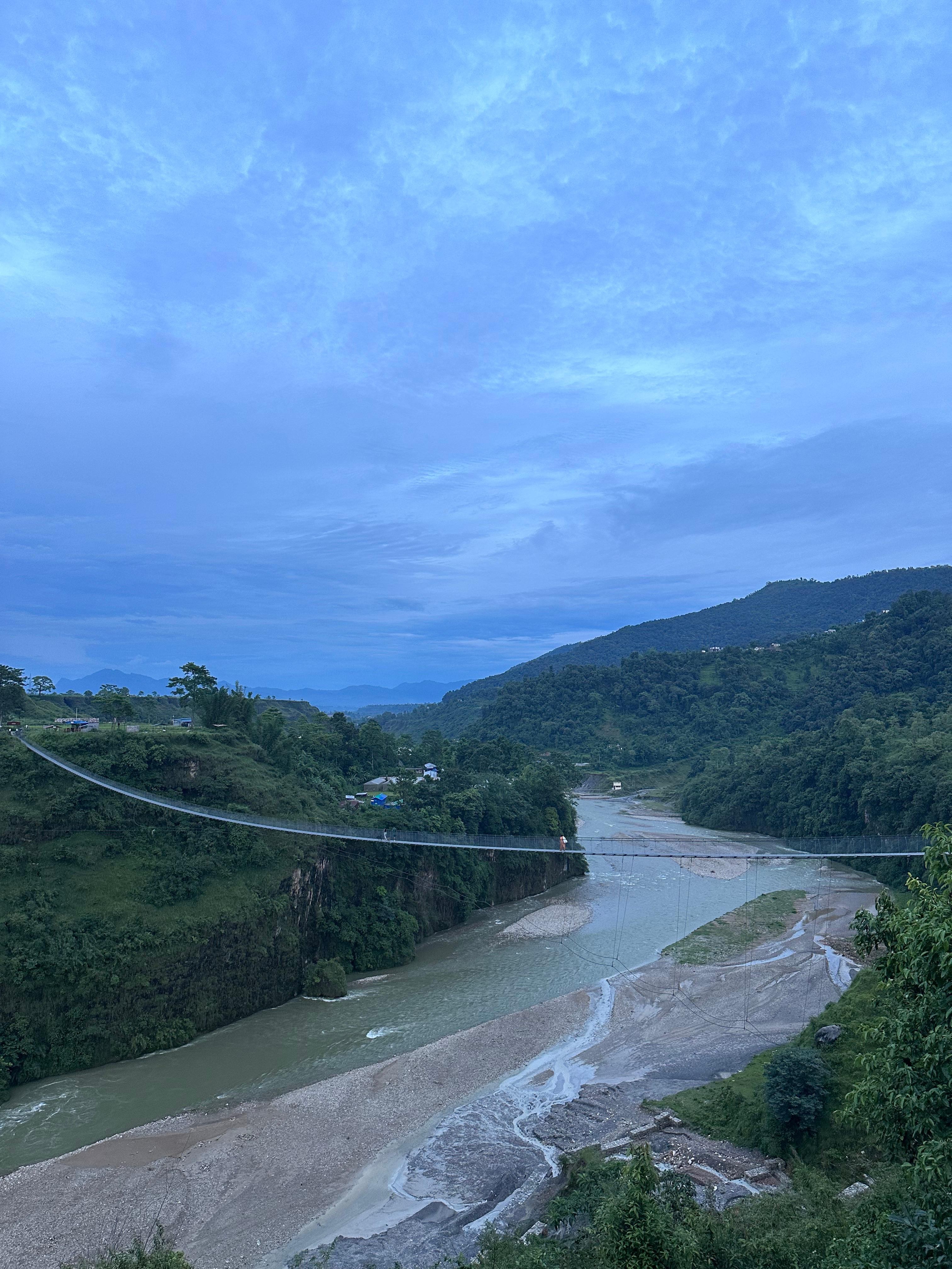 Pokhara: Guided Village Walk with Suspension Bridge Crossing