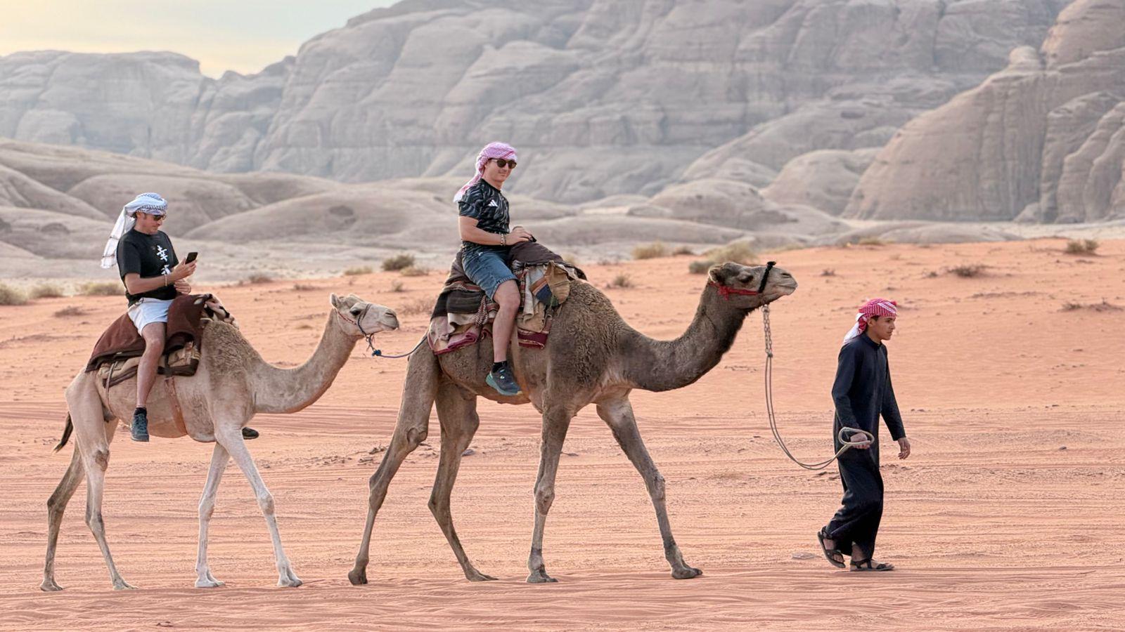 Wadi Rum: Adventure Tour with Photographer and Sunset Point — guided tour in Wadi Rum