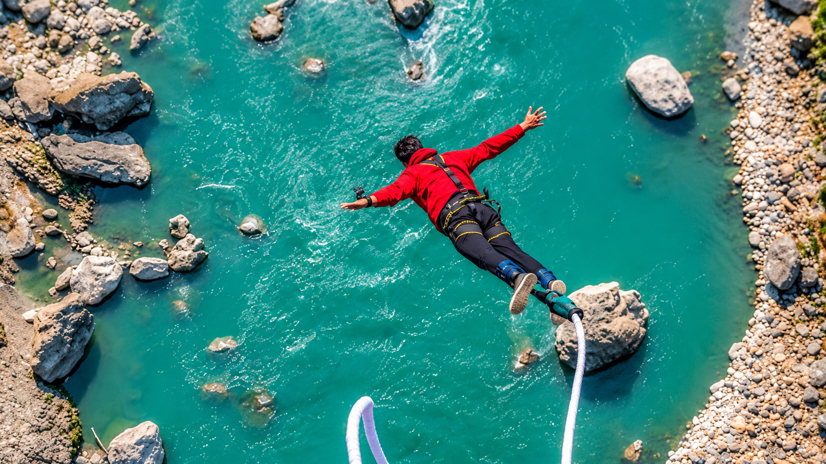 From Pokhara: The Cliff Kushma 228-Meter Bungee Jump